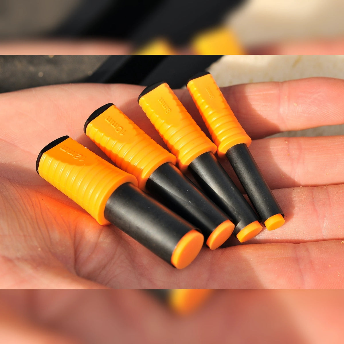 Guru Bait Punches Set – vier losse punches op de hand