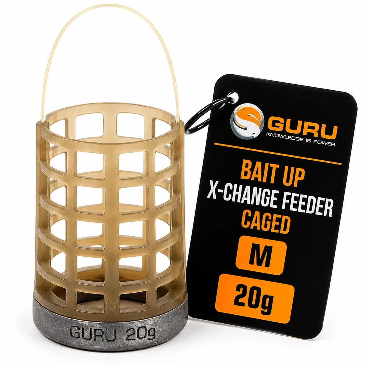 Guru Bait Up X-Change Feeder Caged – Medium voerkorf van 20 g