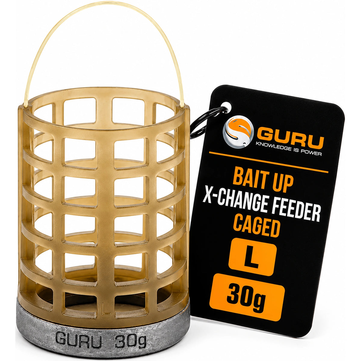 Guru Bait Up X-Change Feeder Caged – Large voerkorf van 30 g