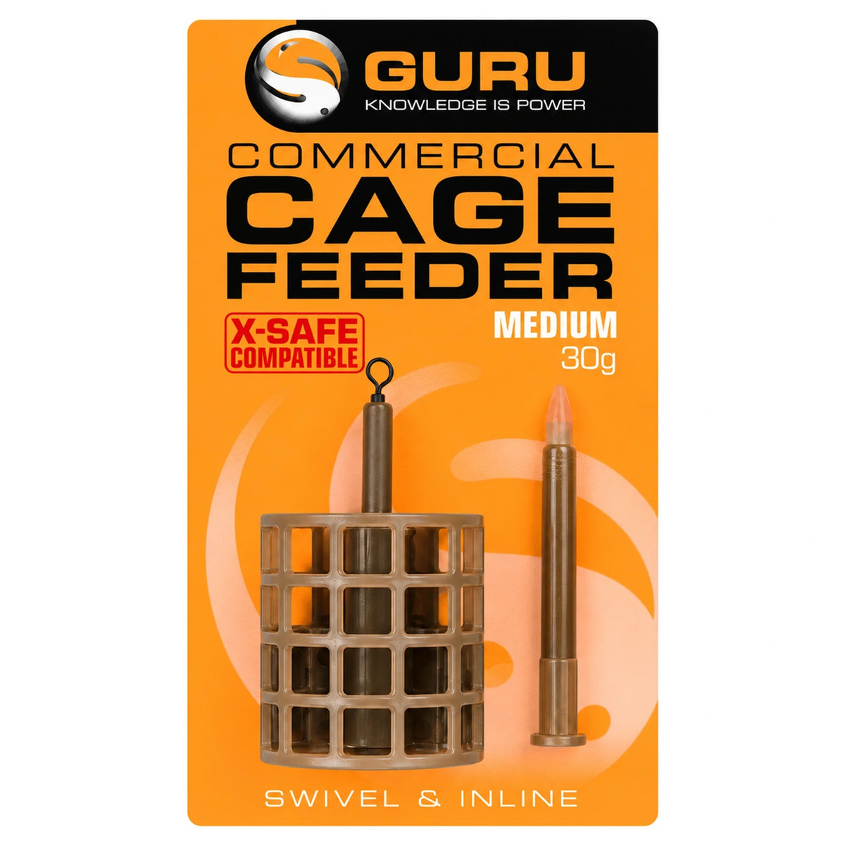 Guru Commercial Cage Feeder Medium 30g – voerkorf met losse inline inzet