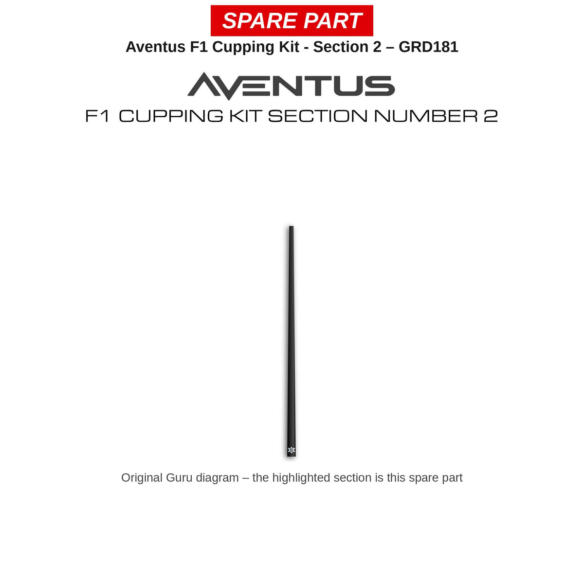 Guru Deel 2 Aventus F1 Cupping Kit – GRD181