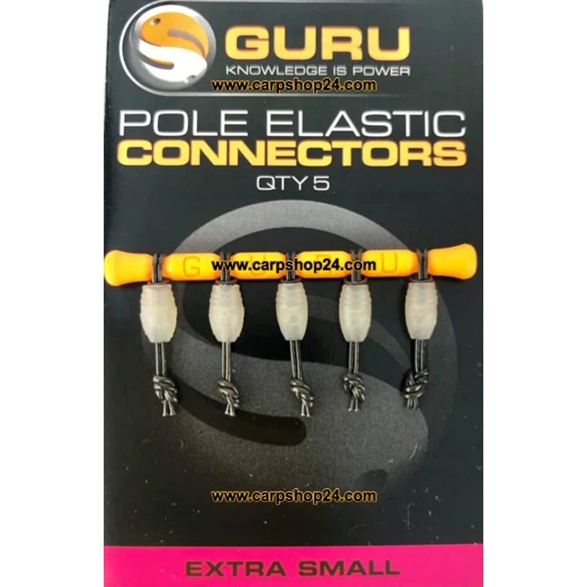 Guru Pole Elastic Dacron Connectors Small GECXS