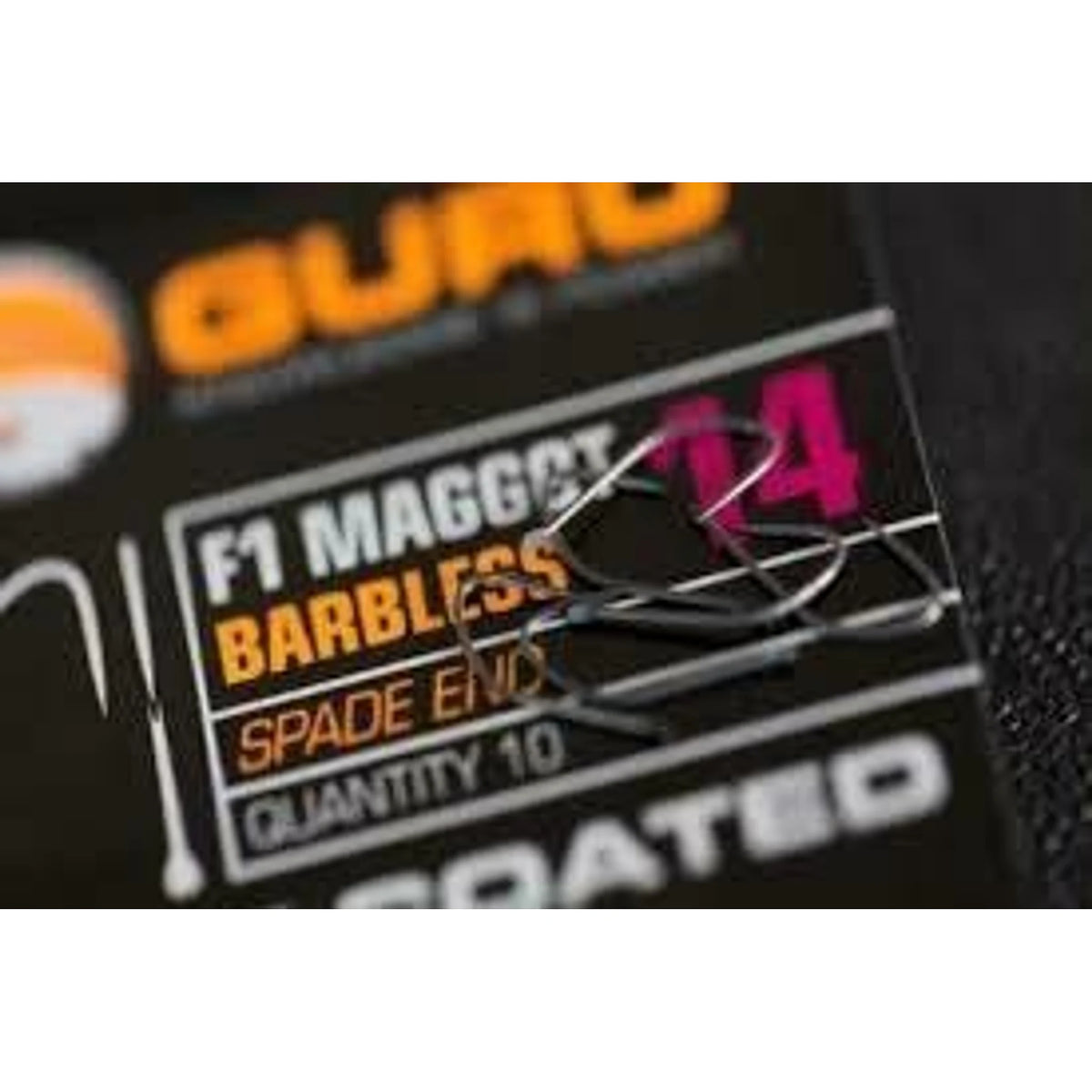 Guru F1 Maggot Barbless Spade End – weerhaakloze bledhaak