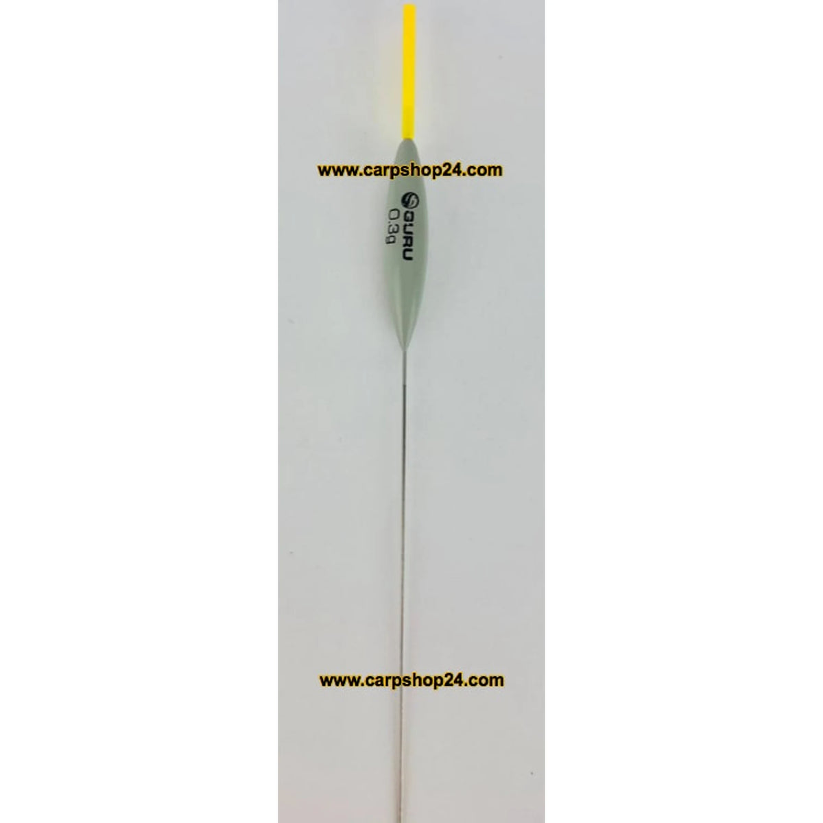 Guru F1 Wire Stem Float 0,45 g geel – dobber
