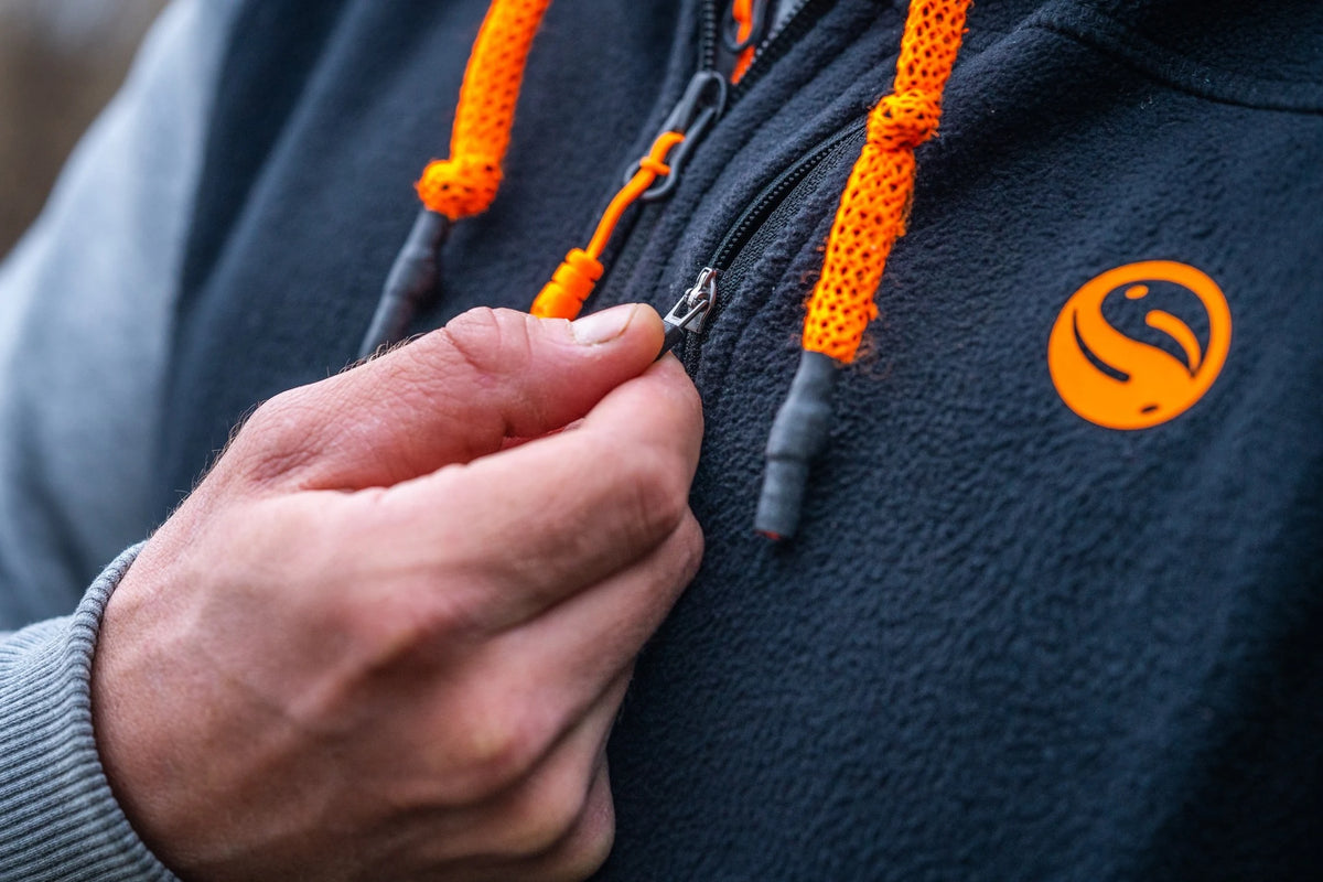 Guru Fleece Gilet Black - openen van borstzakrits