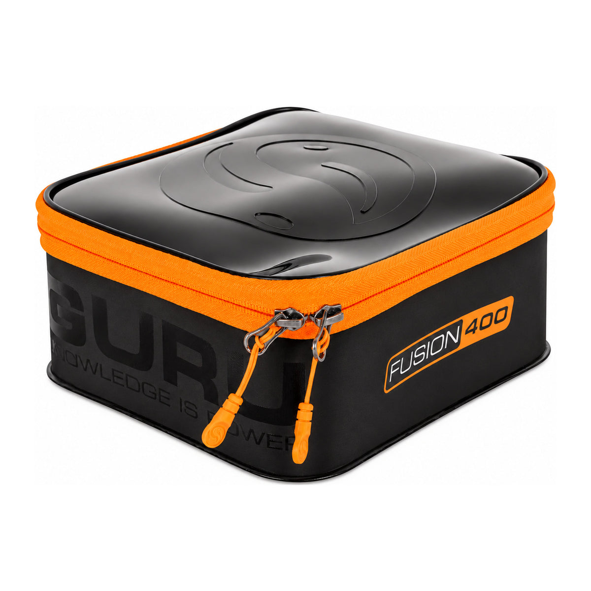 Guru Fusion 400 Small accessoiretas – gesloten tas met oranje rits en twee ritstrekkers
