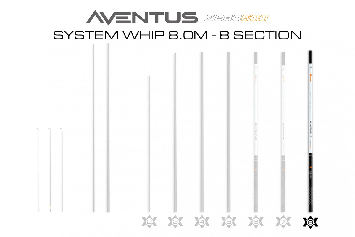 Guru GAVS038 – Aventus Zero 600 System Whip 8.0m