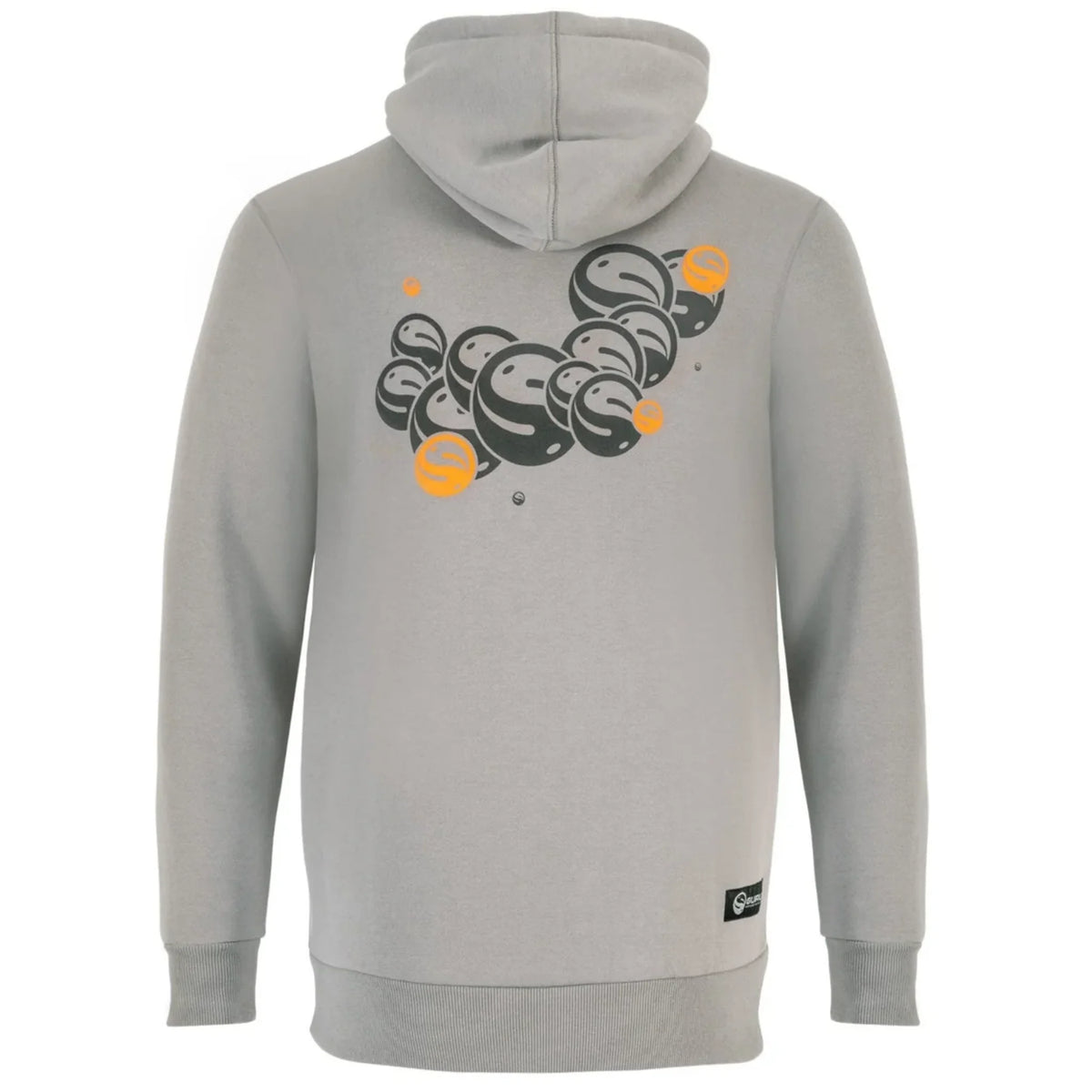 Guru Grey Circles Hoodie – achterkant met cirkeldesign