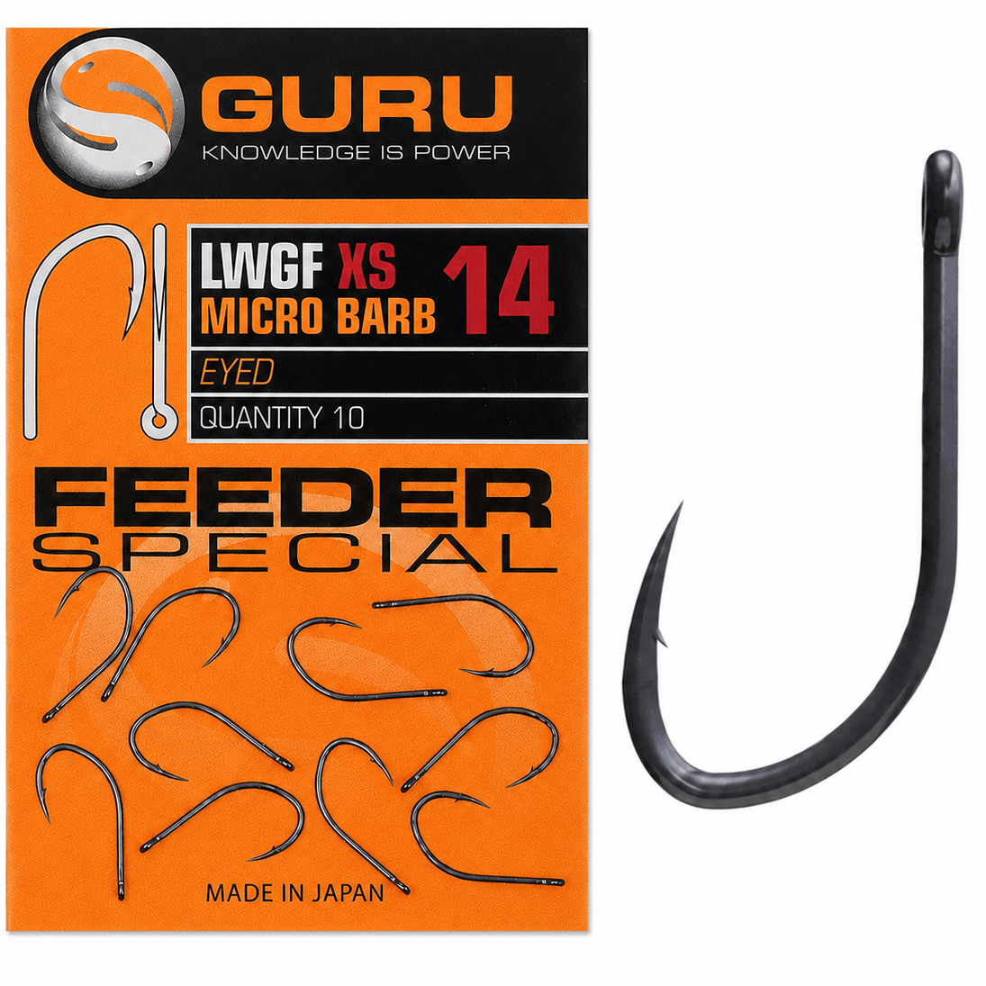 feeder hooks for fishing LWGF XS MICRO BARB EYED Feeding Carp And Other Primary Target Species__Kokanee KastKing V16 Rotating Fishing Color:Koi