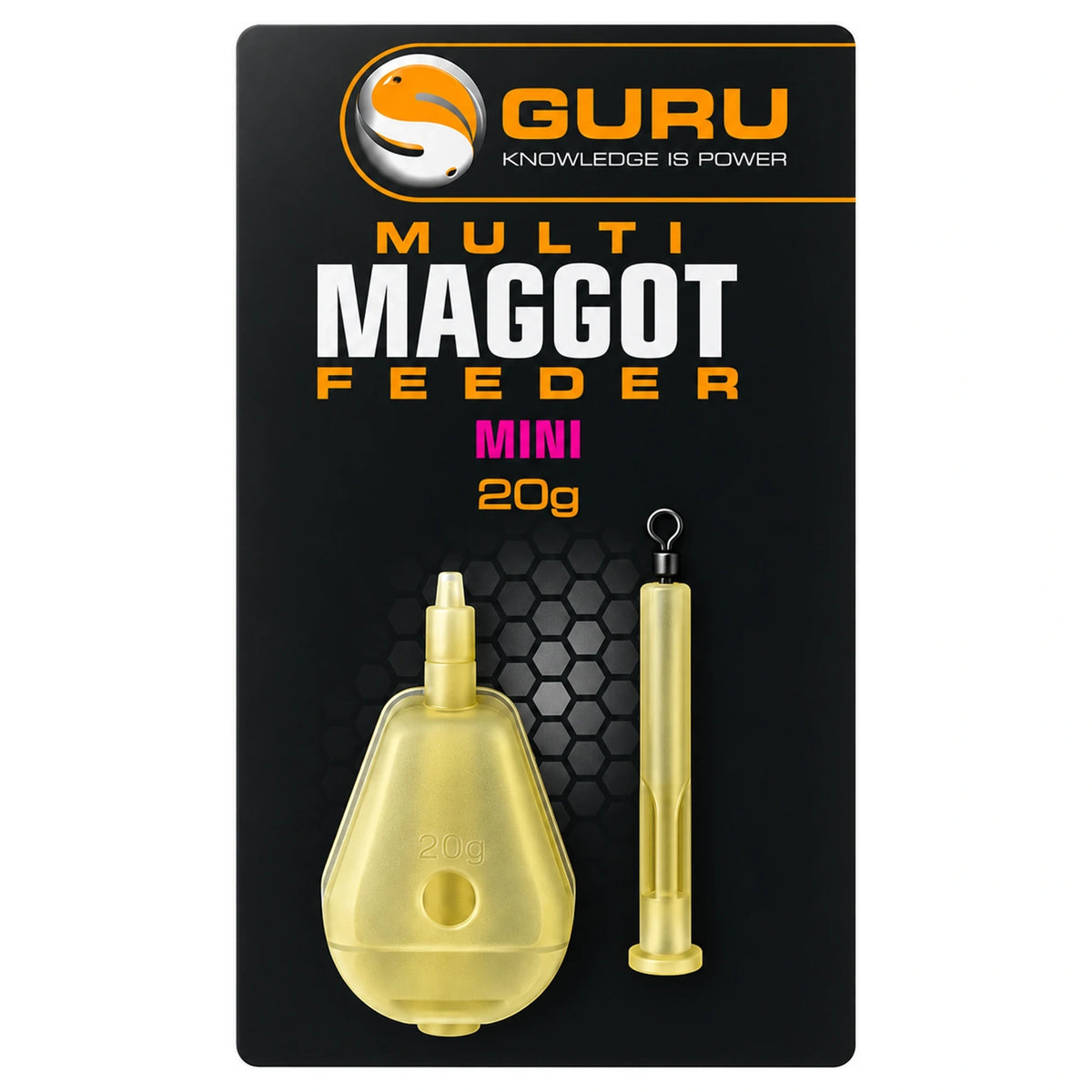 Guru Multi Maggot Feeder Mini 20g – madenkorf met losse wartelinzet
