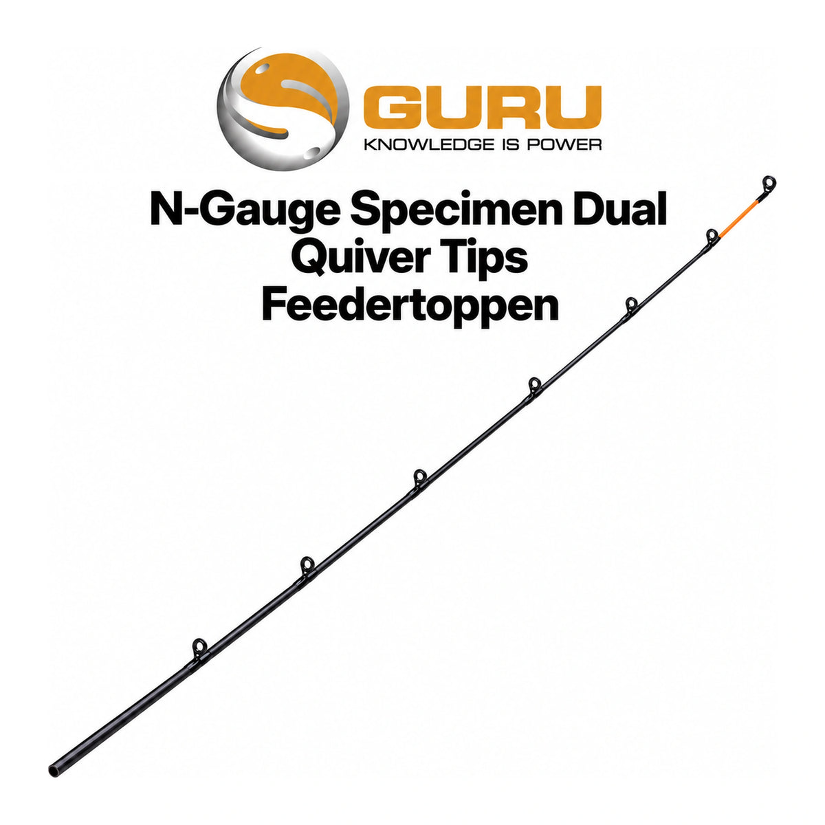Guru N-Gauge Specimen Dual Quiver Tips – feedertoppen voor Specimen Dual hengels