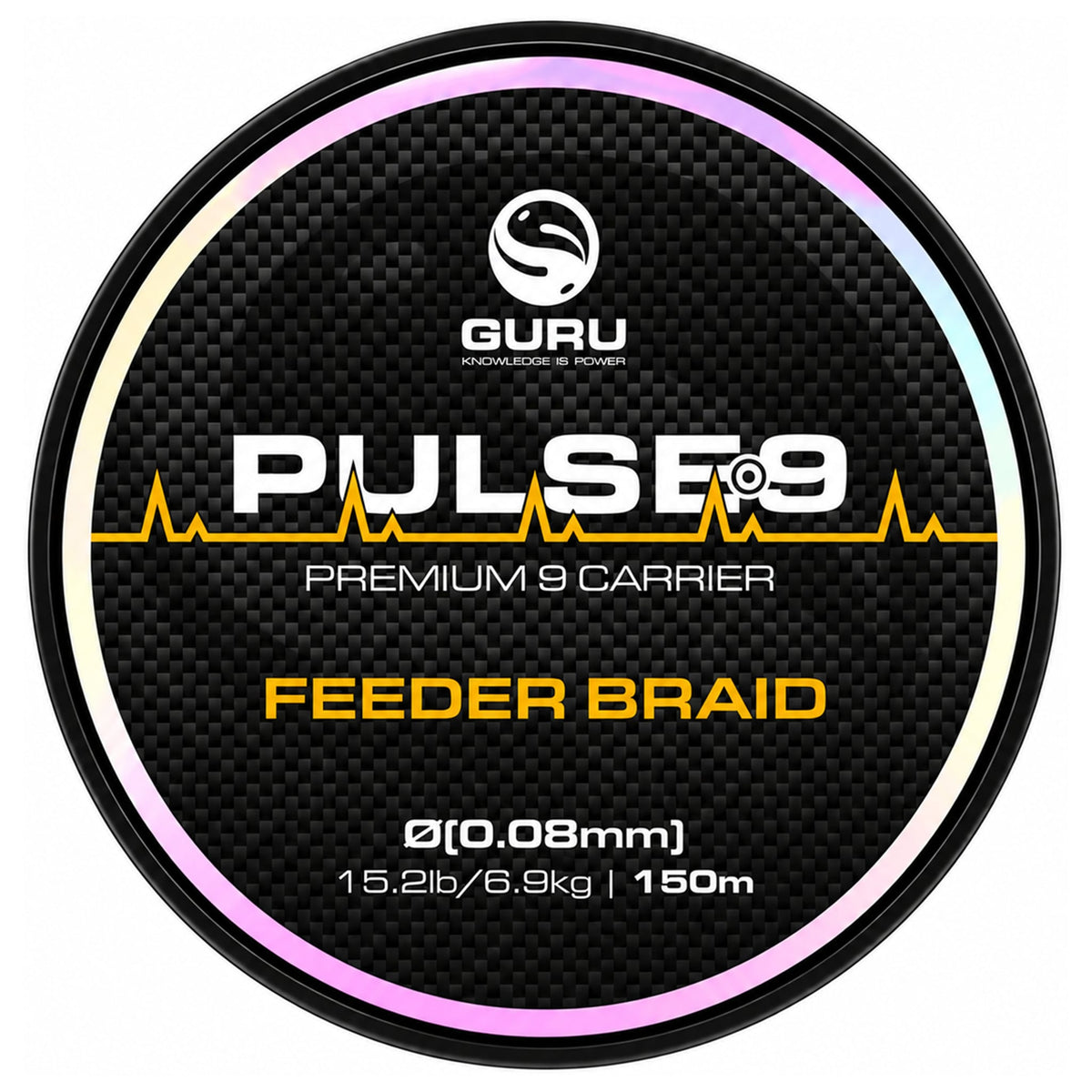 Guru Pulse 9 Braid 150 m – 0,08 mm gevlochten feederlijn op spoel