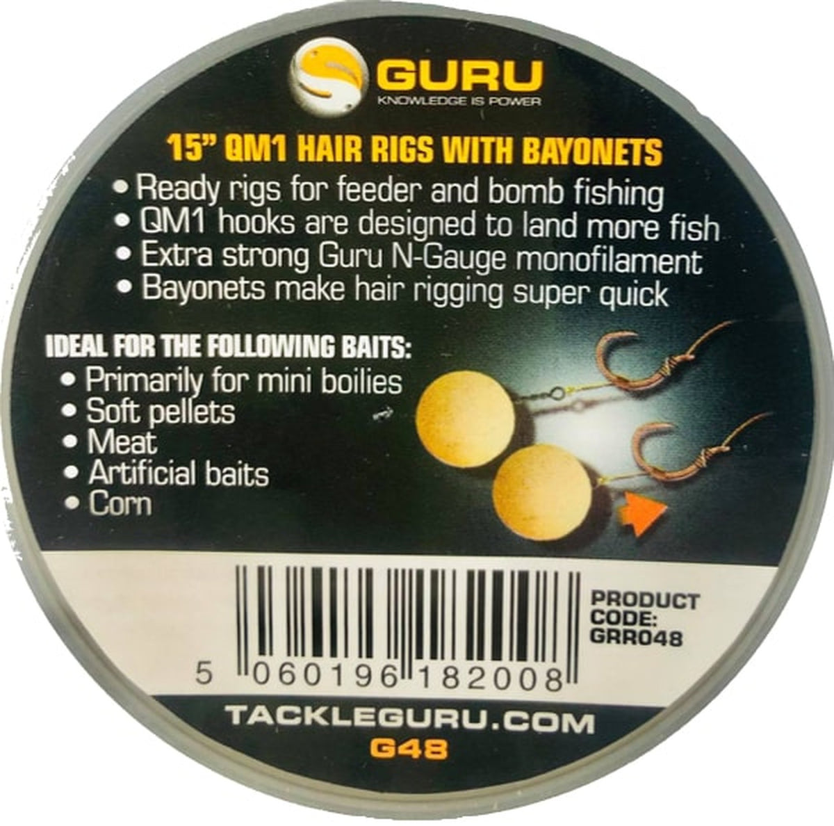 Guru 15 inch QM1 Bayonet Rigs – detail