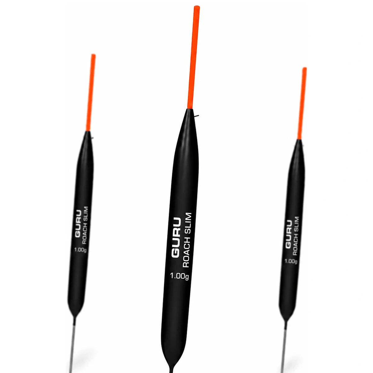 Guru Roach Slim dobbers met oranje antennes en slanke zwarte lichamen
