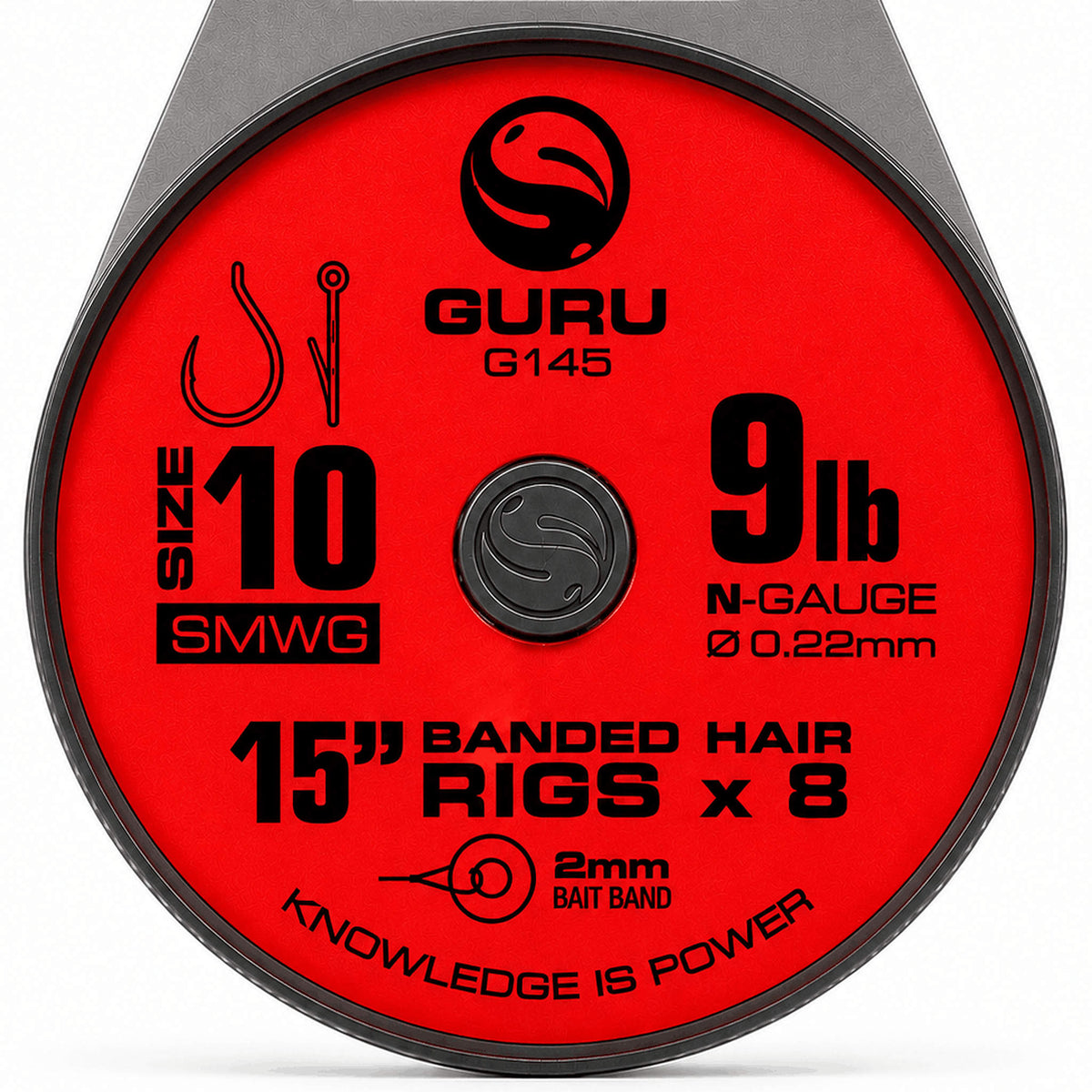 Guru Super MWG Bait Band Ready Rigs 15 inch haak 10 0.22 mm