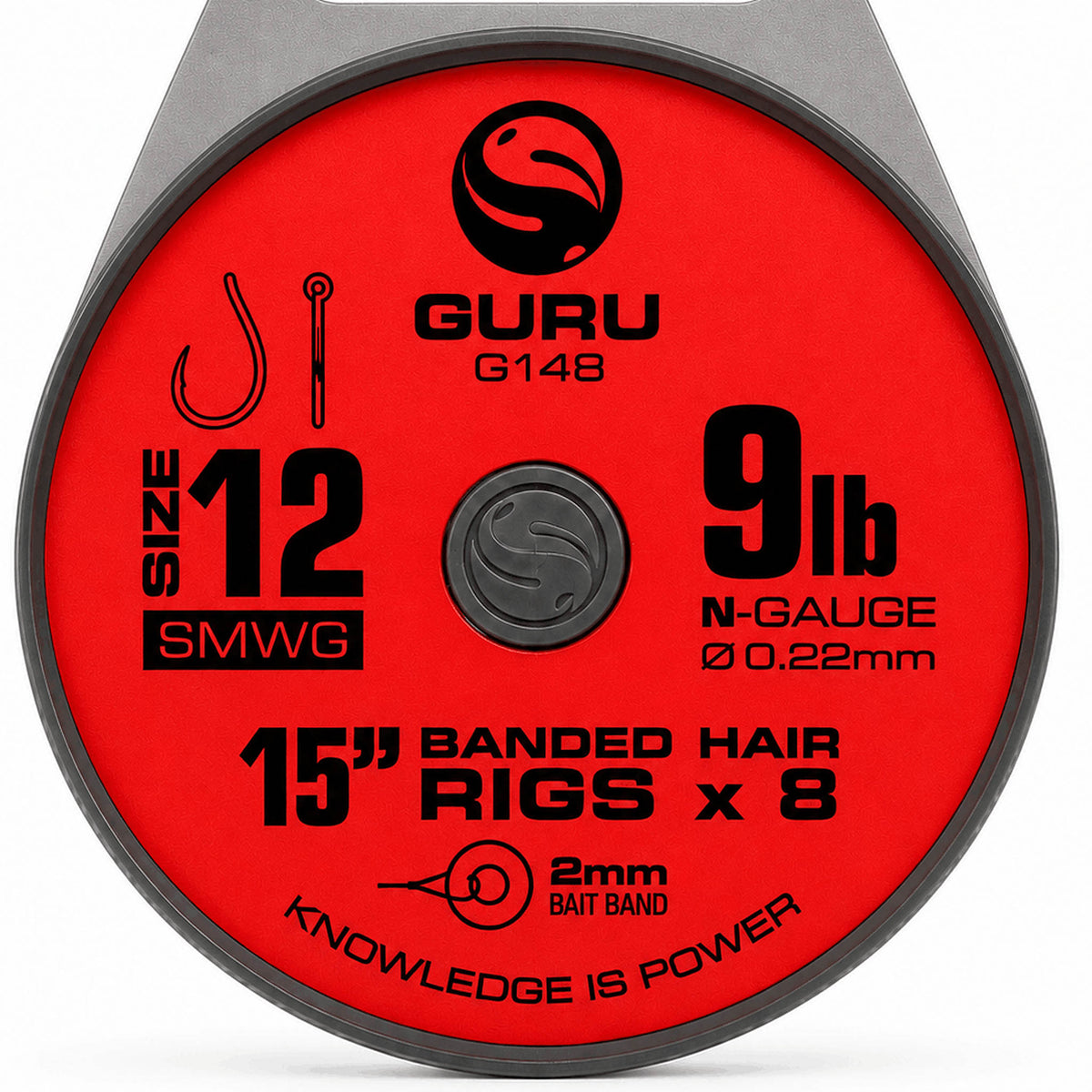 Guru Super MWG Bait Band Ready Rigs 15 inch haak 12 0.22 mm