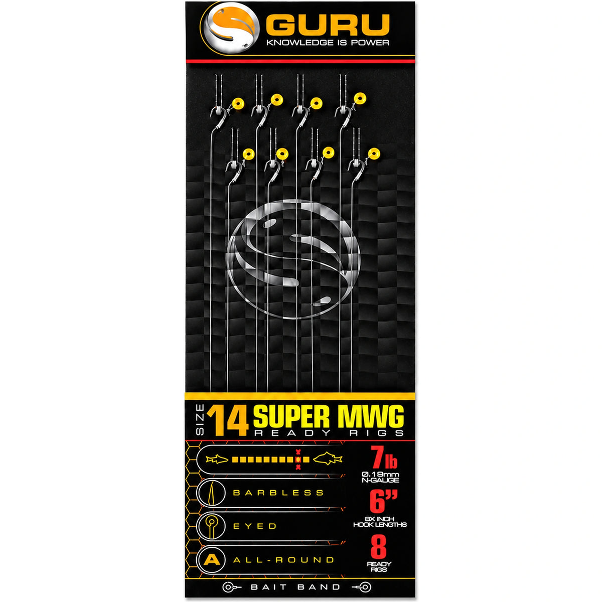 Guru Super MWG Ready Rigs maat 14, 0,19 mm
