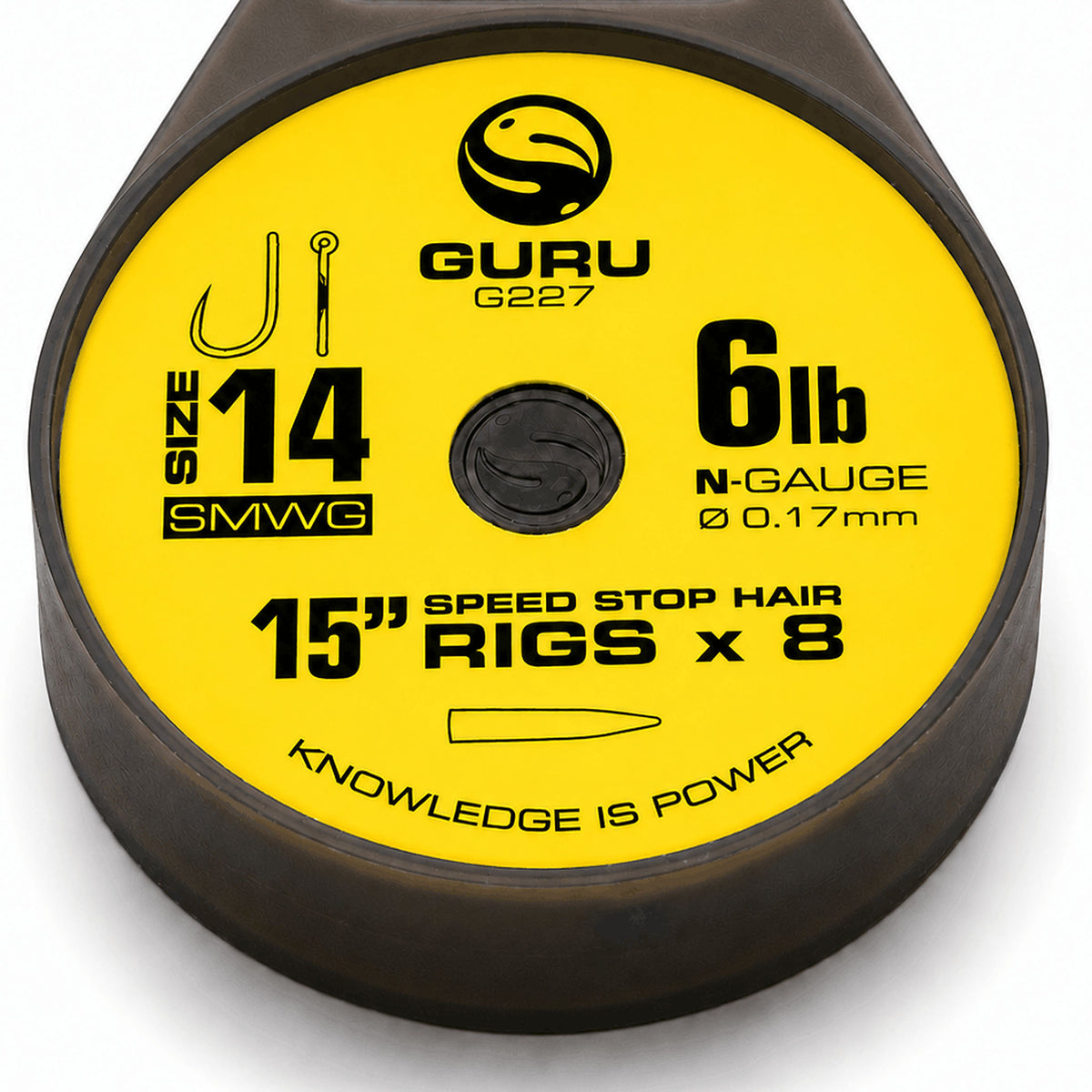 Guru Super MWG Ready Rigs Speedstop 15 inch haak 14 0,17 mm