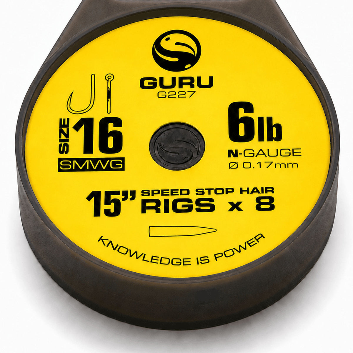 Guru Super MWG Ready Rigs Speedstop 15 inch haak 16 0,17 mm