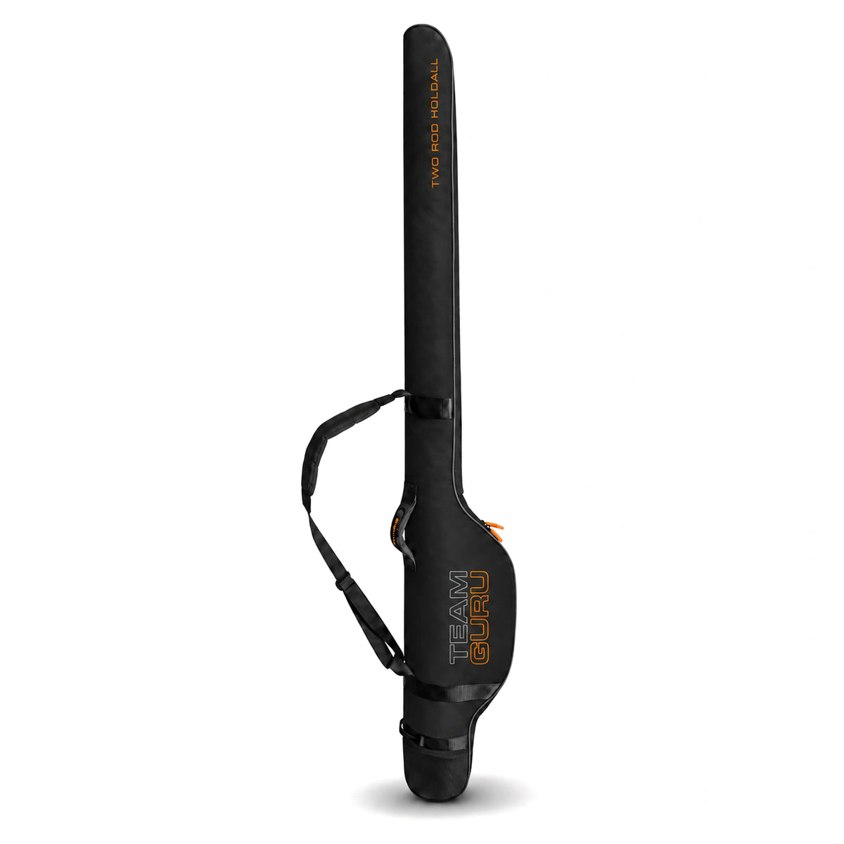 Team Guru 2 Rod Holdall GLG041 – volledig zwart foedraal met schouderriem en oranje opdruk