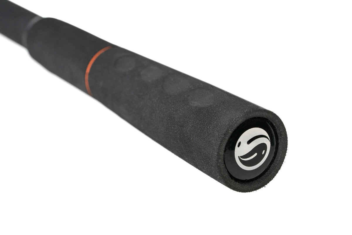 Guru X-Change Bait Up, handgreep en einddop met Guru-logo