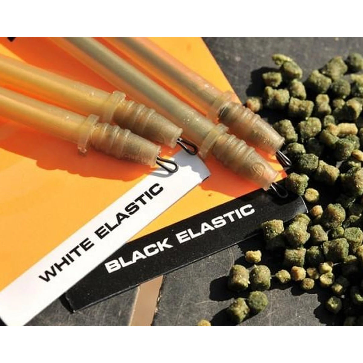 Guru X-Safe Speed Stems met witte en zwarte reserve-elastieken