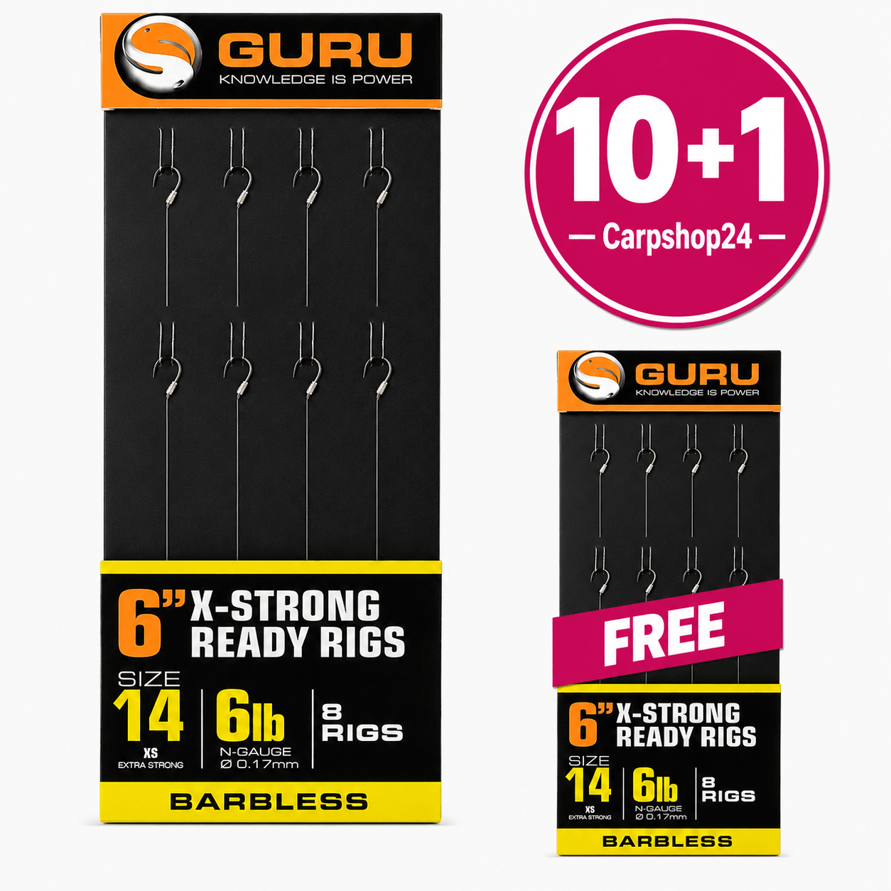 guru-x-strong-ready-rigs-10+1-pakket-Deal