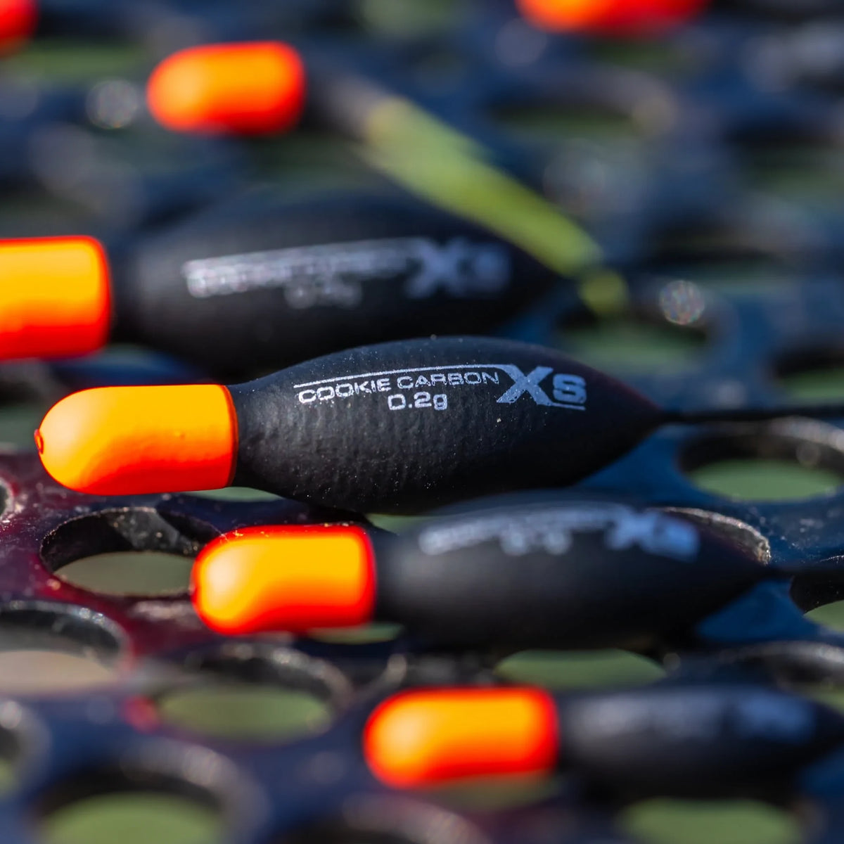 Guru XS Carbon Cookie dobber van 0,20 g in close-up
