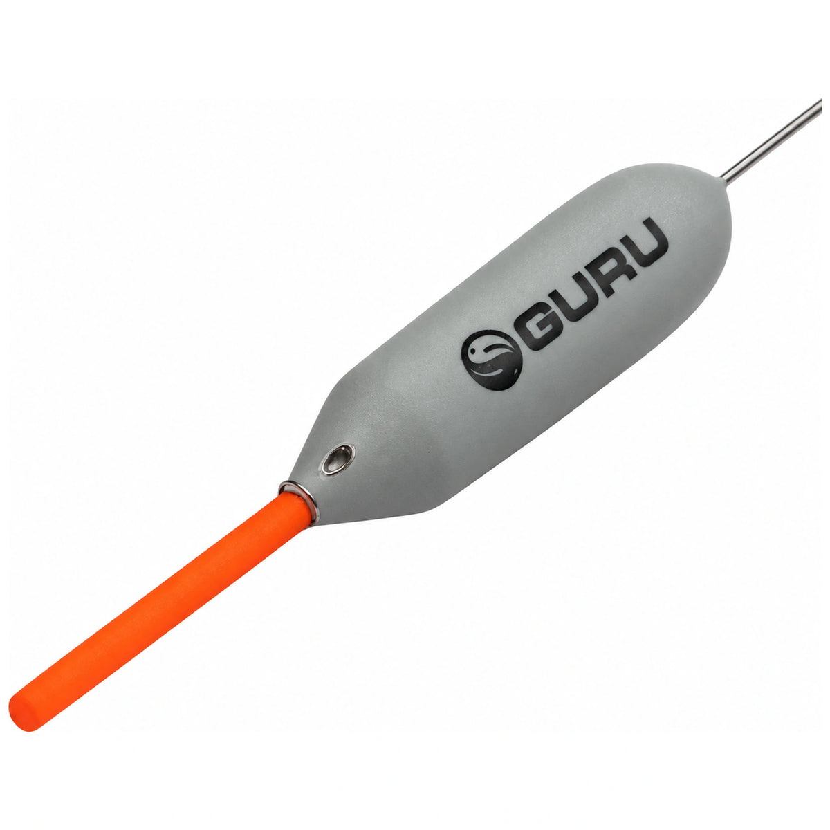 Guru XS Power Pencil dobber met grijze body en oranje holle antenne