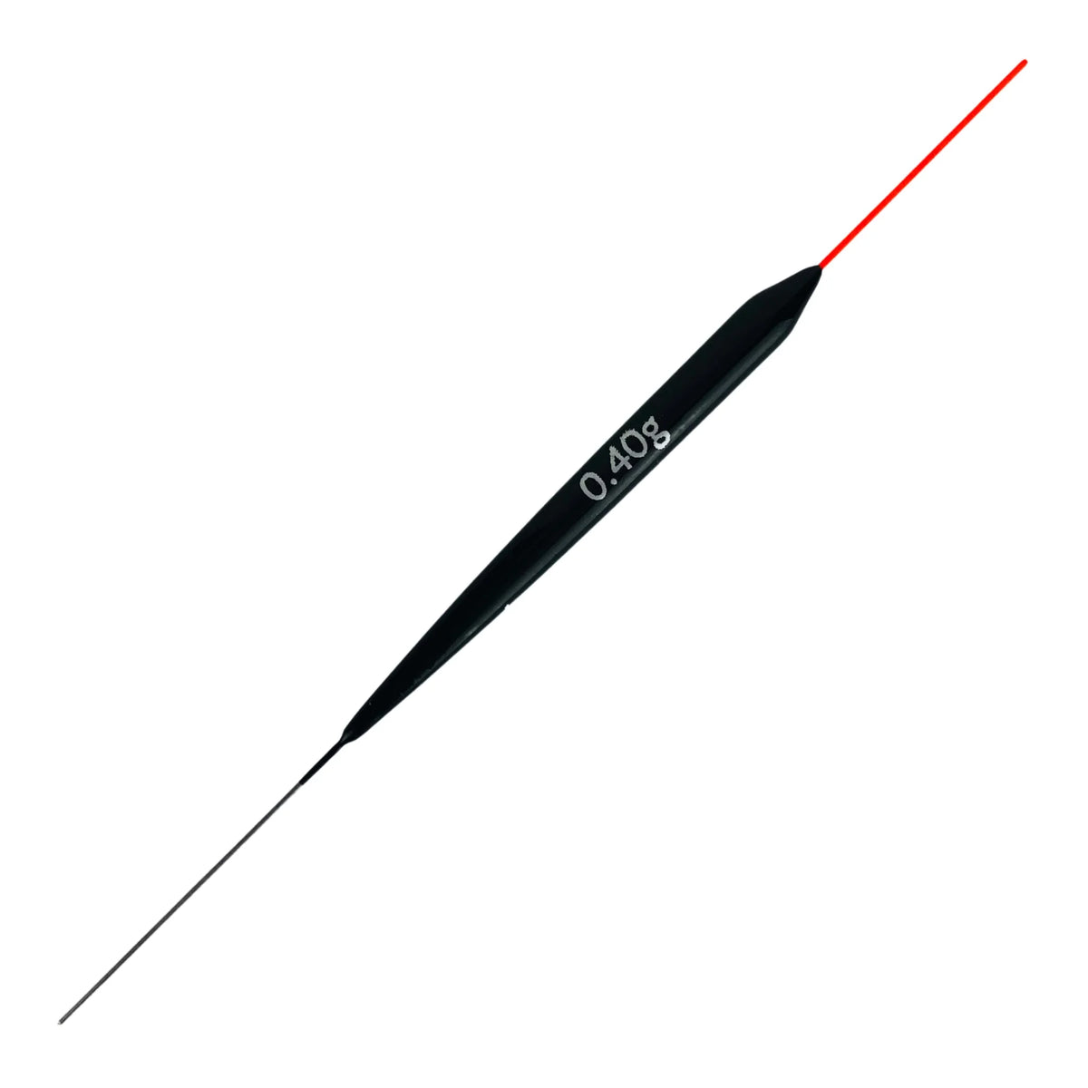 Carpshop24 Kanaal 3 dobber 0,40 g met rode antenne – volledige dobber