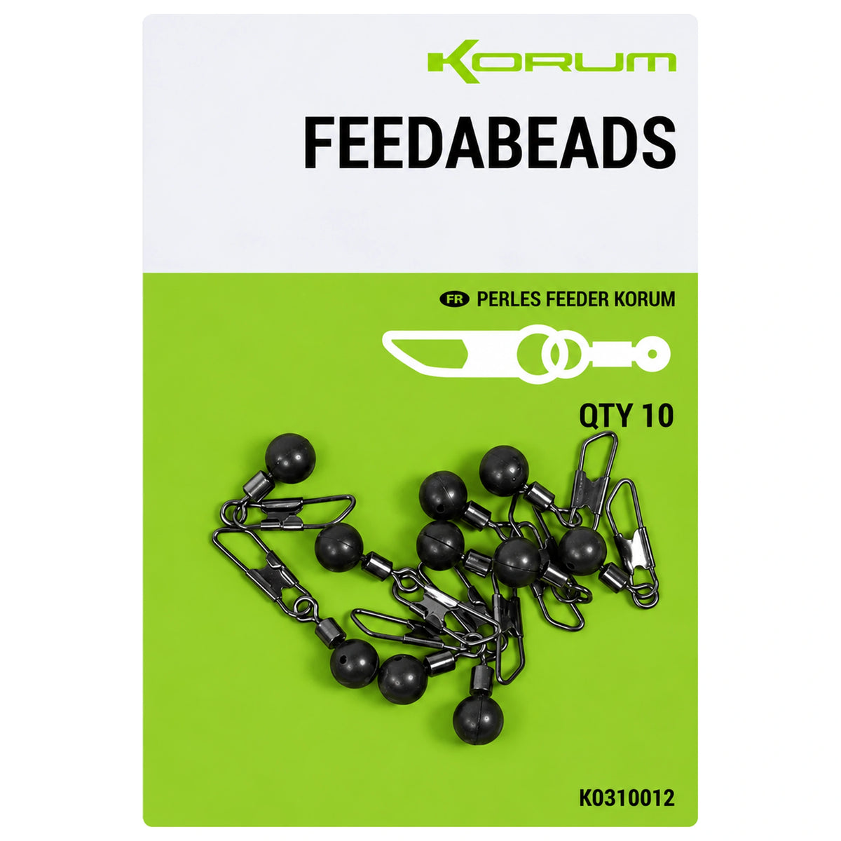 Korum Feedabeads – feederkralen (10 stuks)