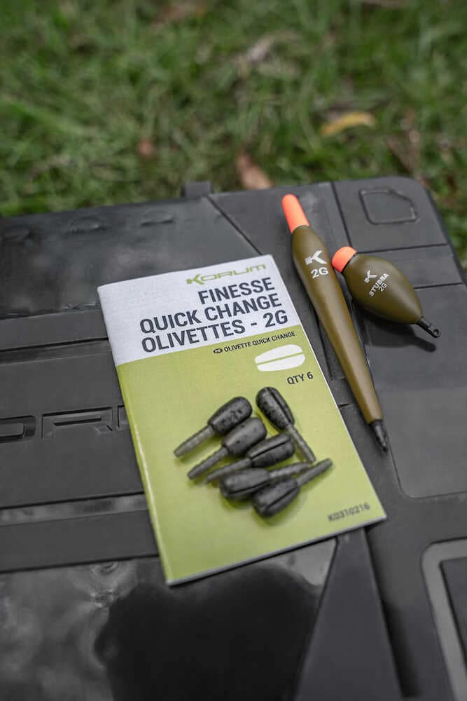 korum finesse quick change olivettes