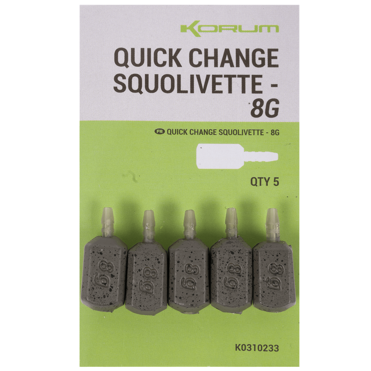 korum quick change sqoulivettes