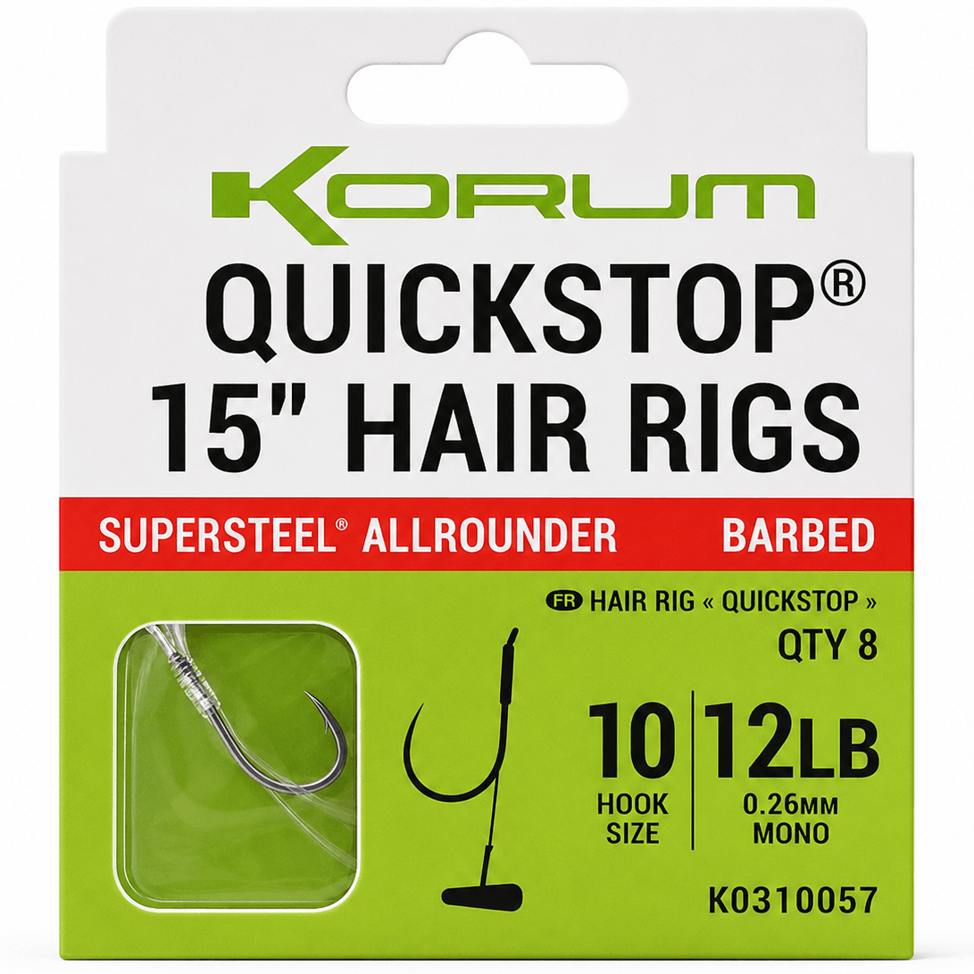 korum-quickstop-hair-rigs-supersteel-allrounder-barbless-barbeel-onderlijnen-38cm-size-10-026mm