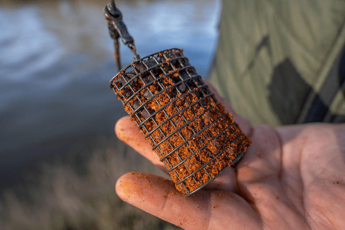 Korum River Cage XT voerkorf detail