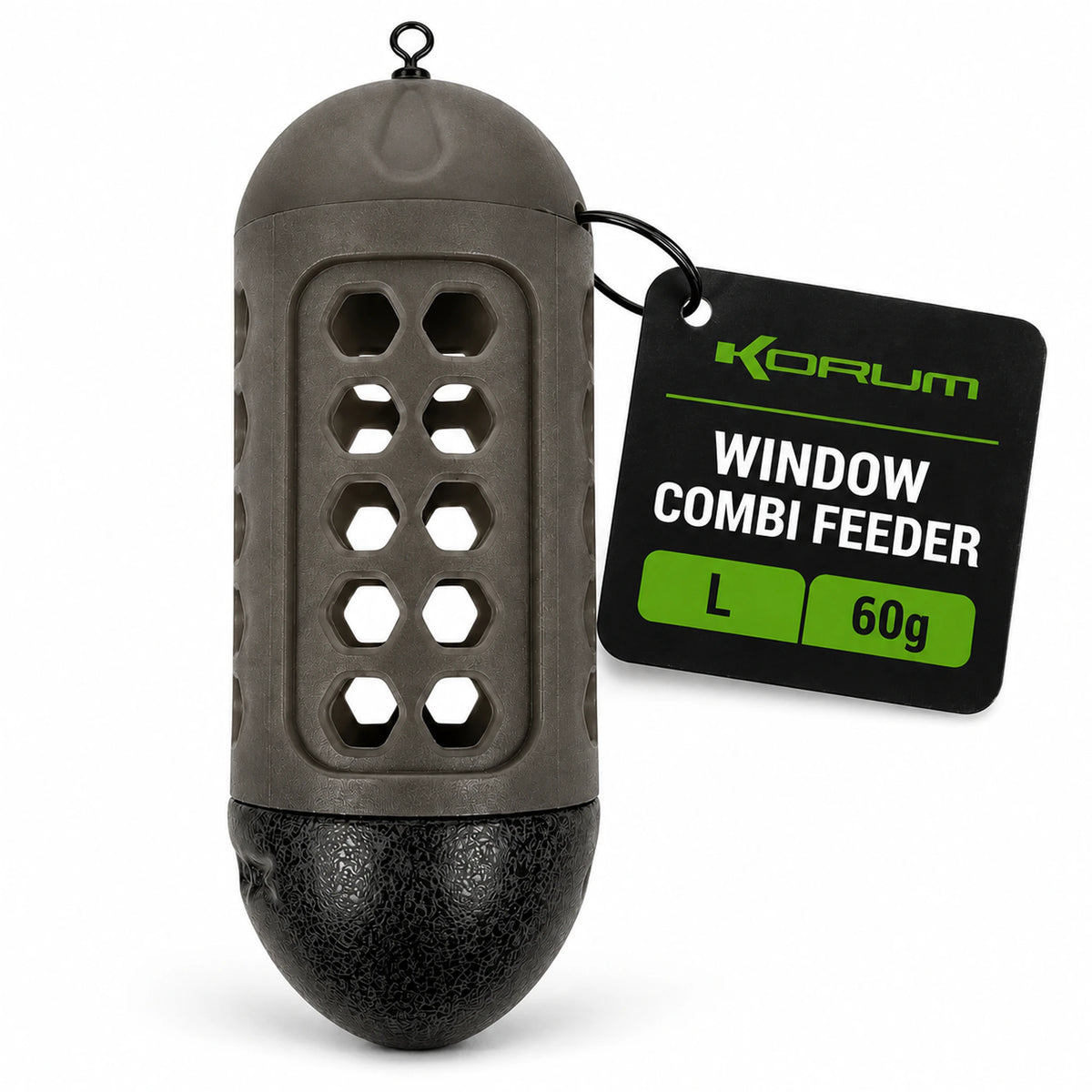 Korum Window Combi Feeder – large voerkorf van 60 g, herbouwd