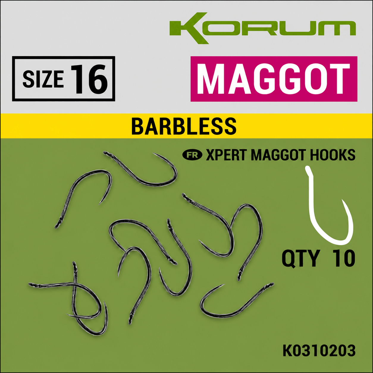 korum-xpert-maggot-barbless-size-16