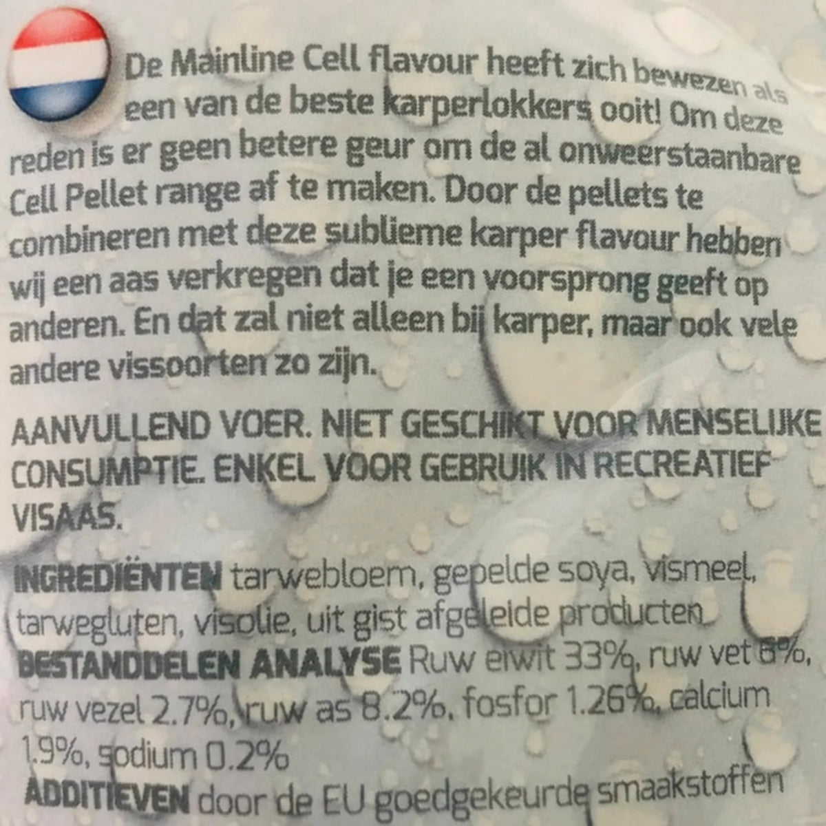 Mainline Match Activated Carp Cell Pellets – Productinformatie zonder Watermerk
