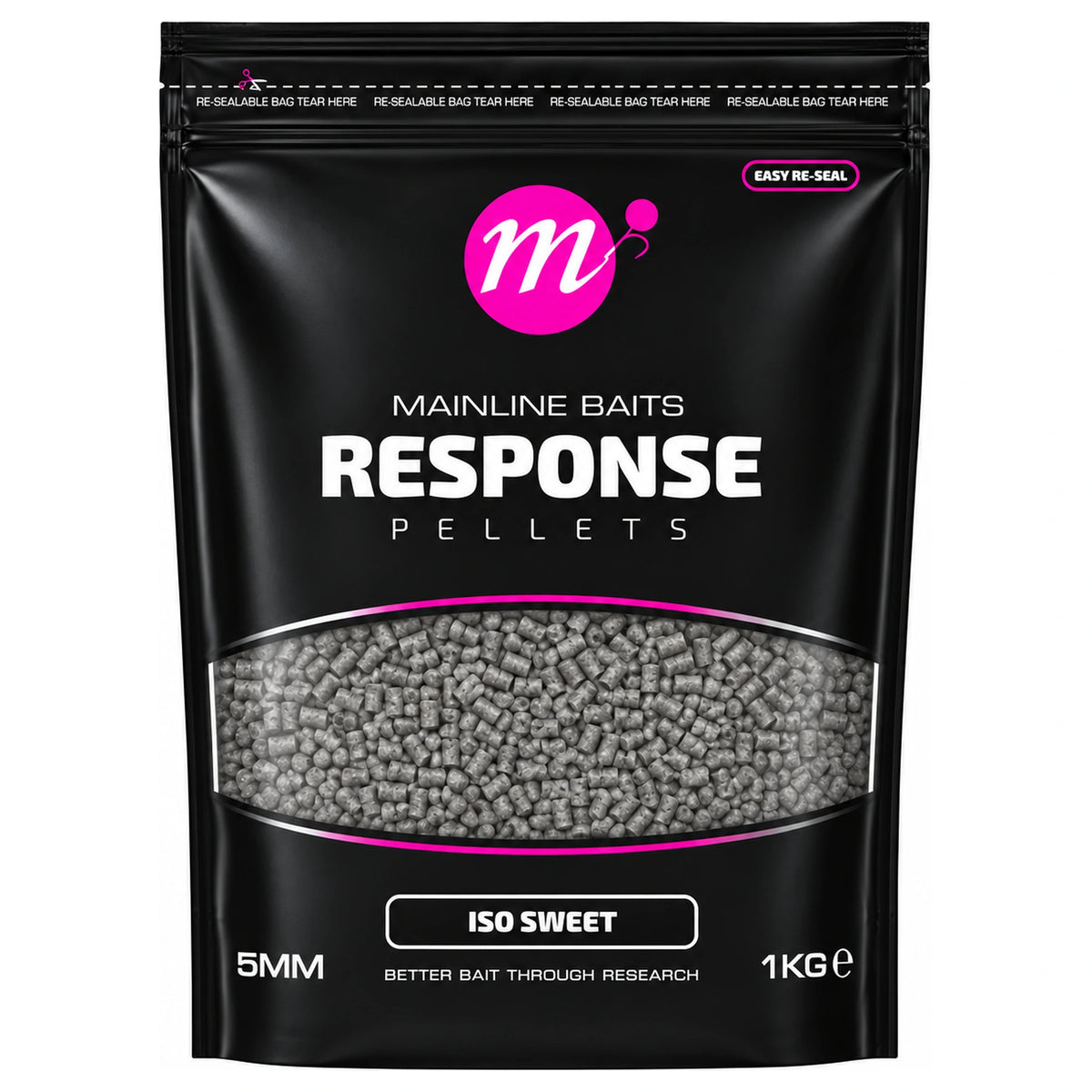 Mainline Response Pellets 5mm 1kg ISO Sweet verpakking