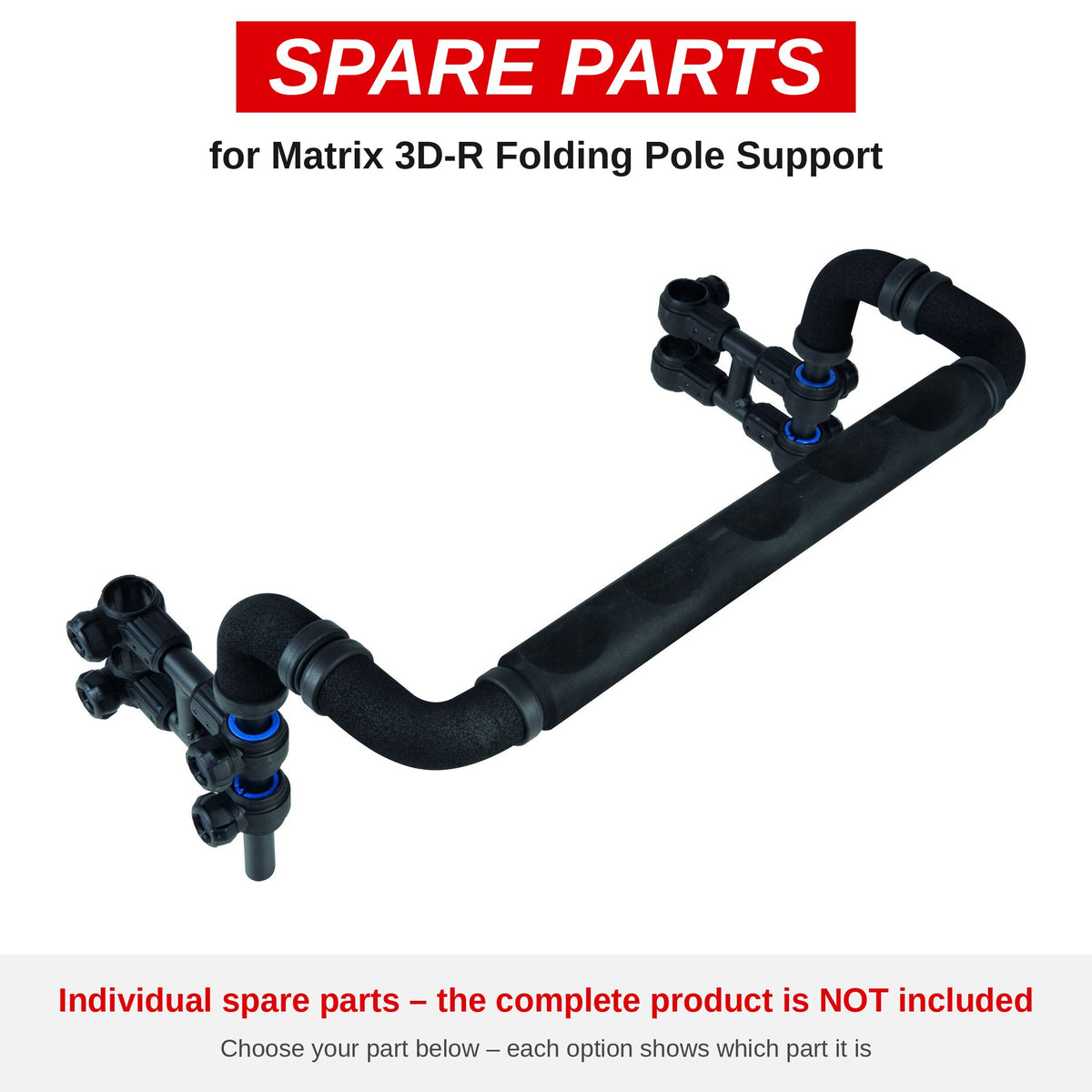 Matrix 3D-R Folding Pole Support – onderdelen (GBA046-01)