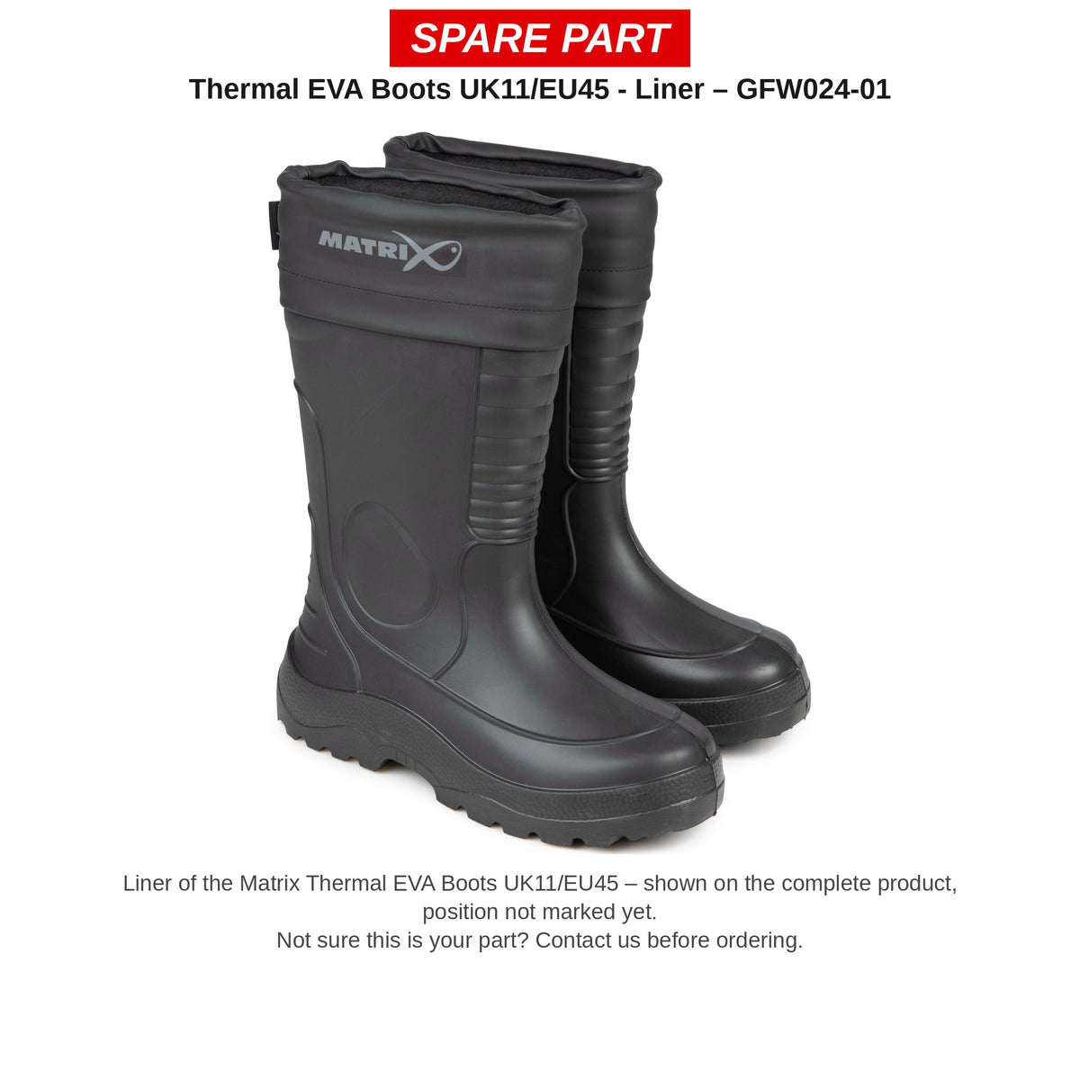 Matrix Binnenschoen Thermal EVA Boots maat 45 (UK11) – GFW024-01