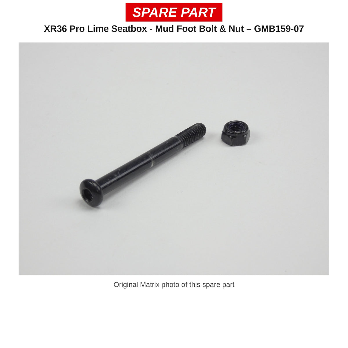 Matrix Bout en moer modderpoot XR36 Pro Lime – GMB159-07