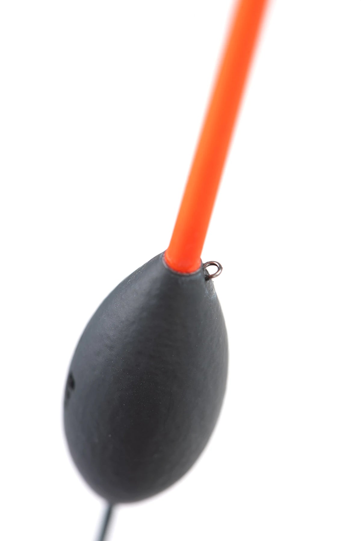 Matrix Carbon Steady-dobbers – close-up van het roestvrijstalen zijoog en de body