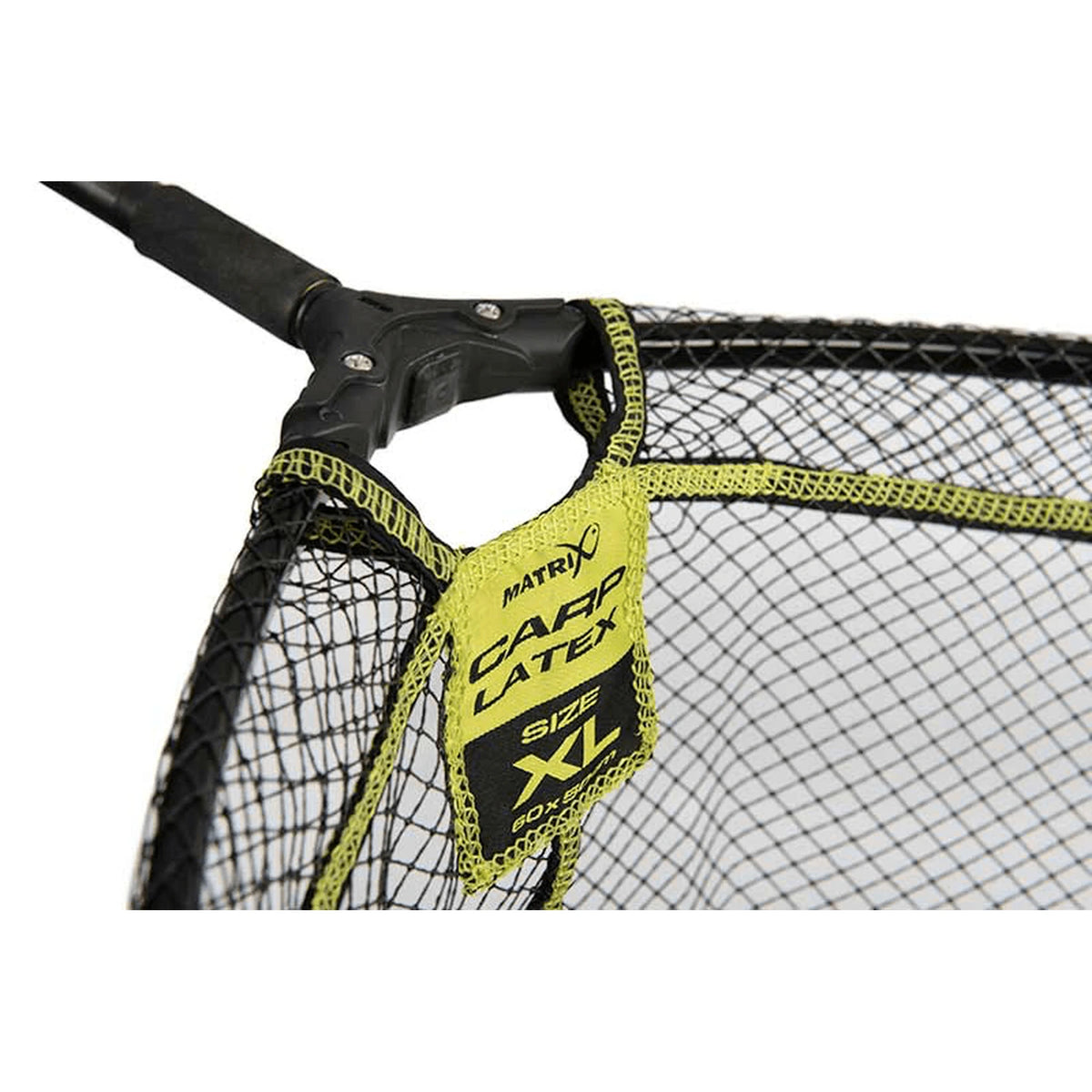Matrix Carp Latex Landing Net XL spreidblok en maatlabel
