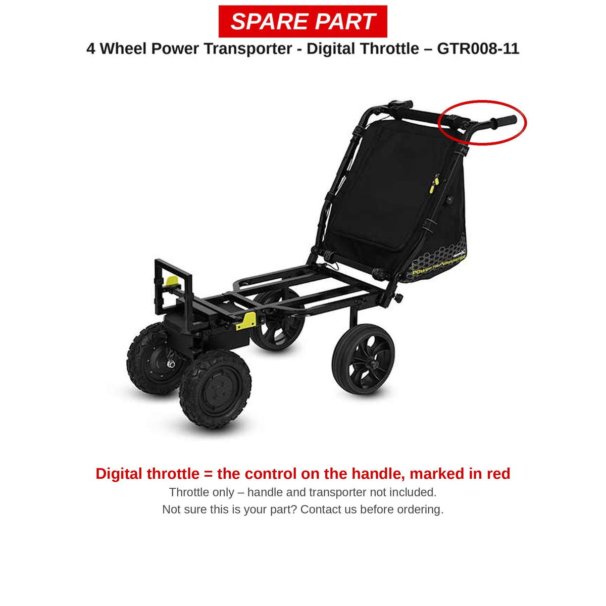 Matrix Digitale gashendel – GTR008-11