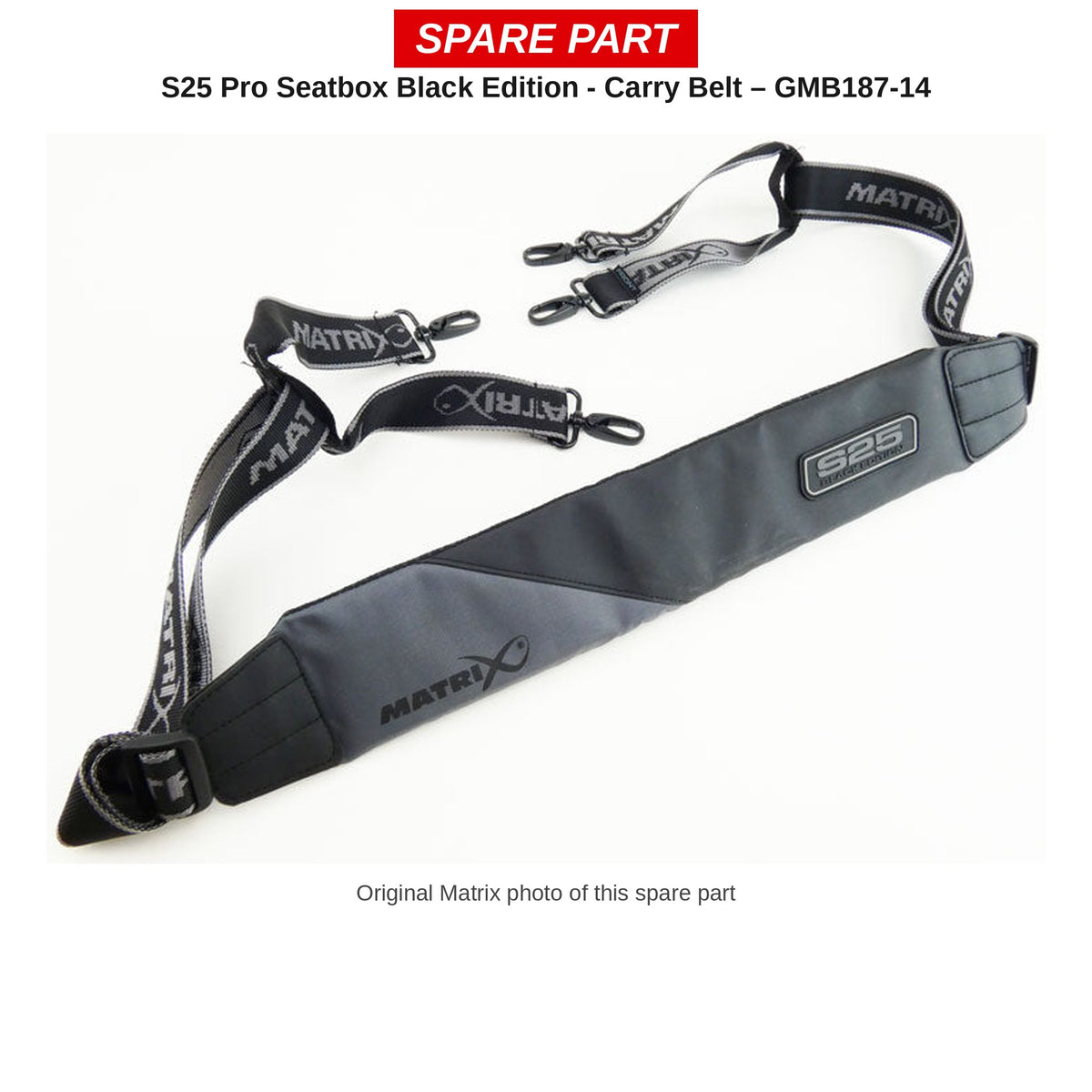 Matrix Draagriem S25 Pro Black Edition – GMB187-14
