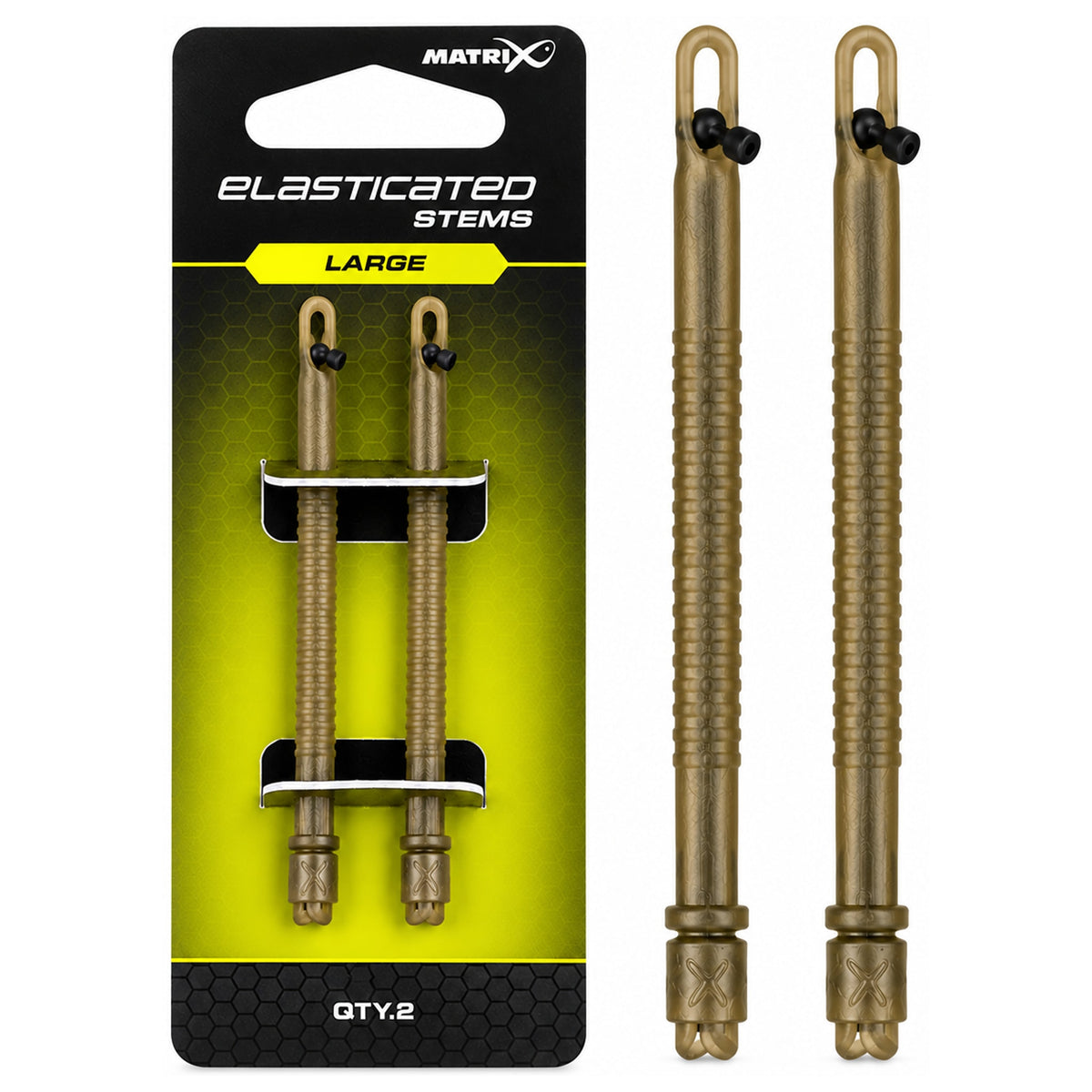 Matrix Elasticated Stems – stems met elastiek voor methodfeeders
