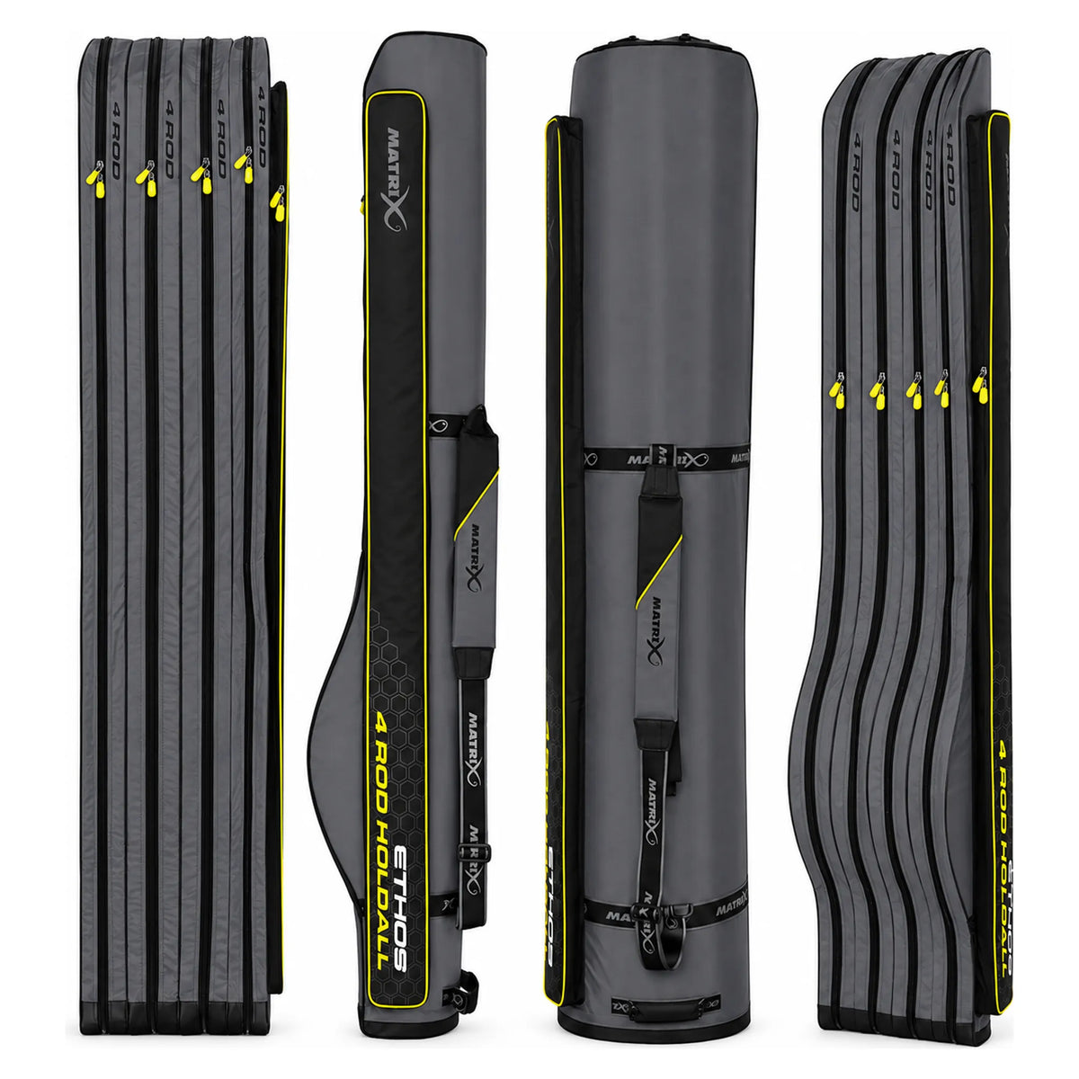 Matrix Ethos 4 Rod Holdall, vier volledige productaanzichten naast elkaar