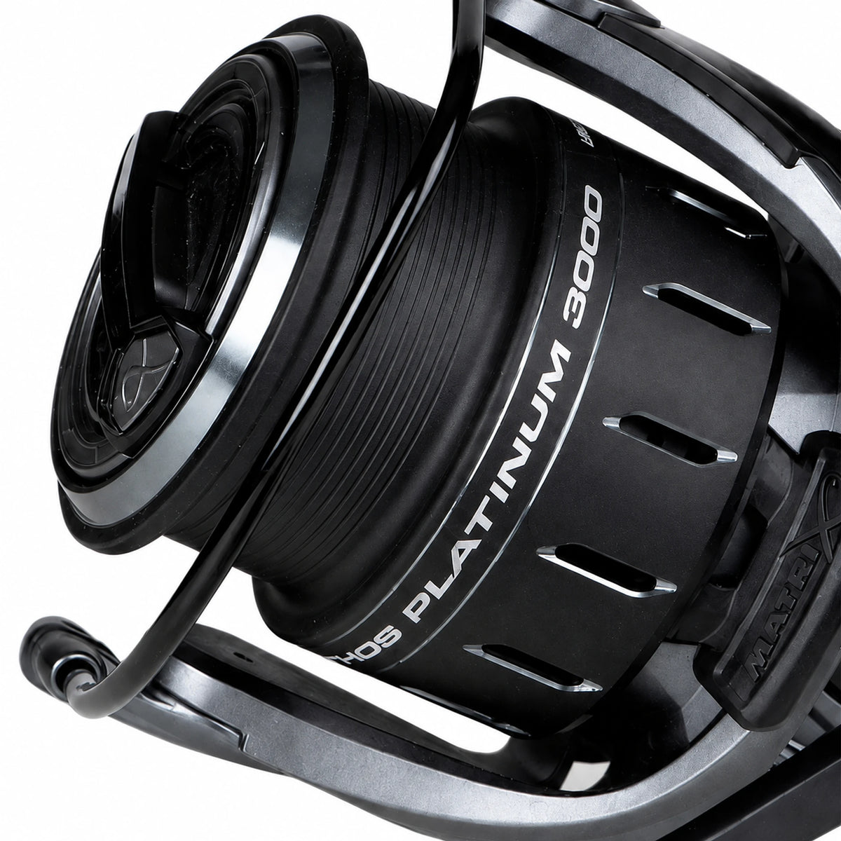 Matrix Ethos Platinum 3000 reservespoel – close-up van de spoel op de 3000-molen