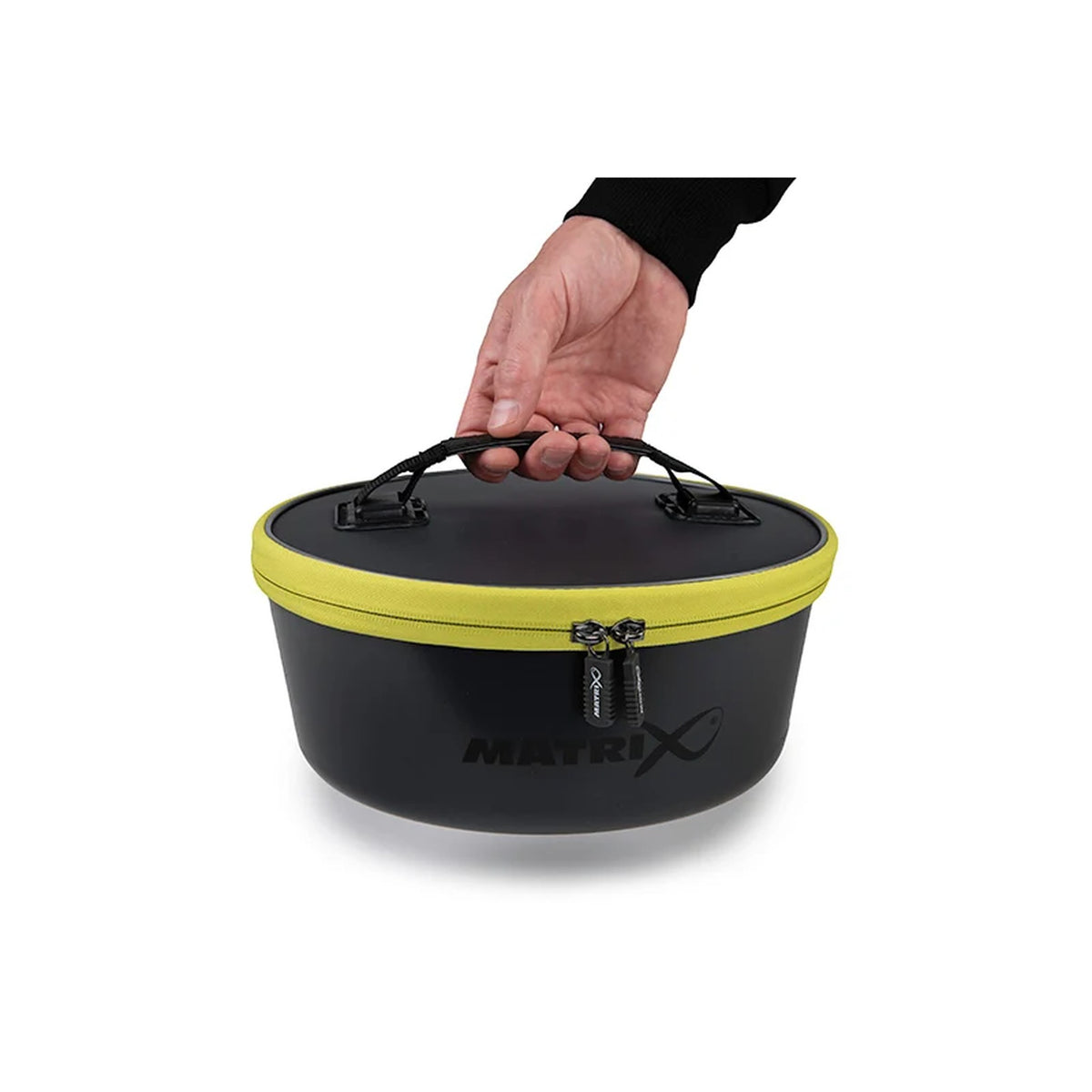 Matrix EVA Moulded Bowl with Lid 5.0L – draaggreep